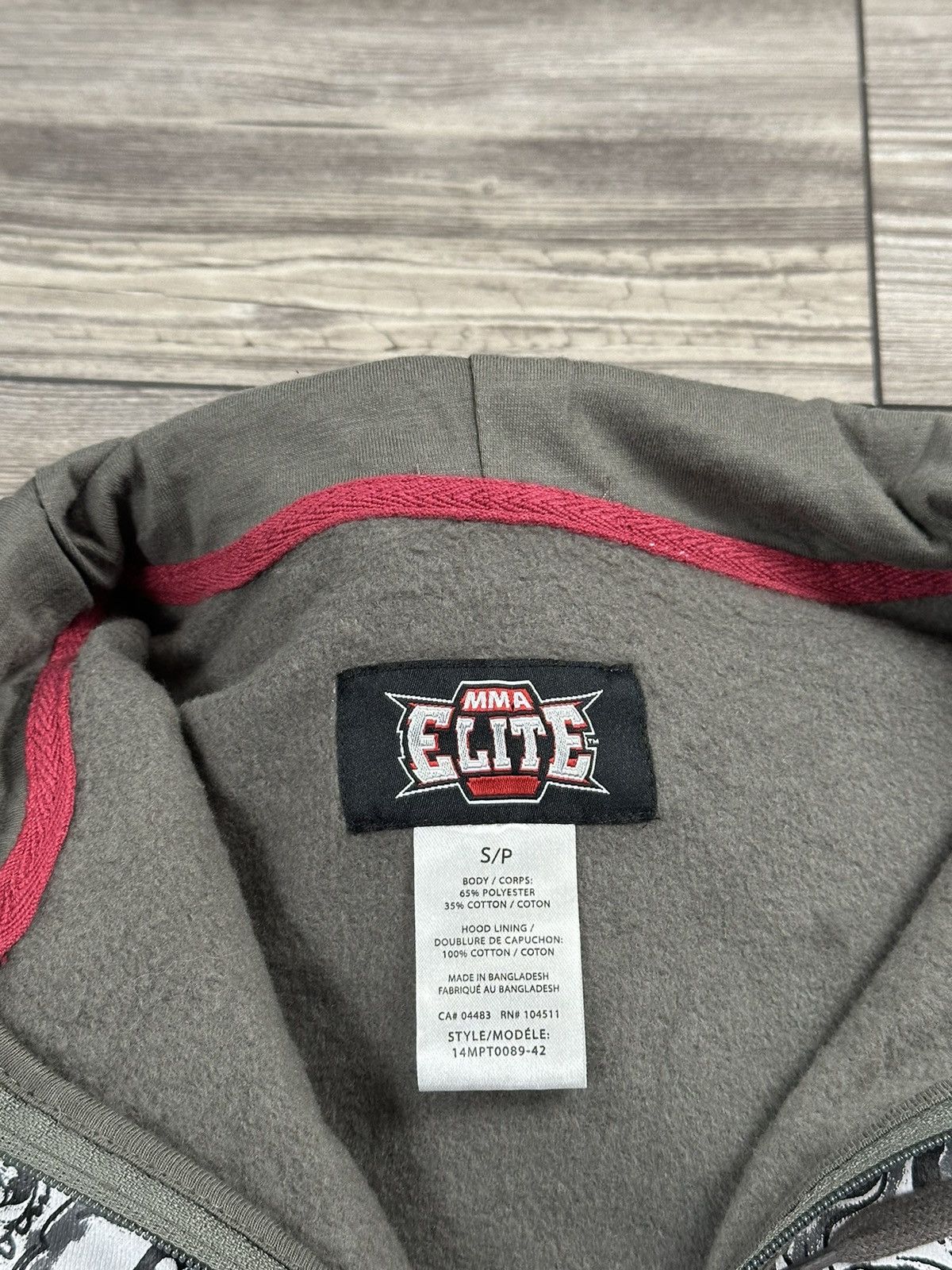 Affliction Crazy Vintage Y2K MMA Elite Grunge Zip Hoodie Size US S / EU 44-46 / 1 - 4 Thumbnail