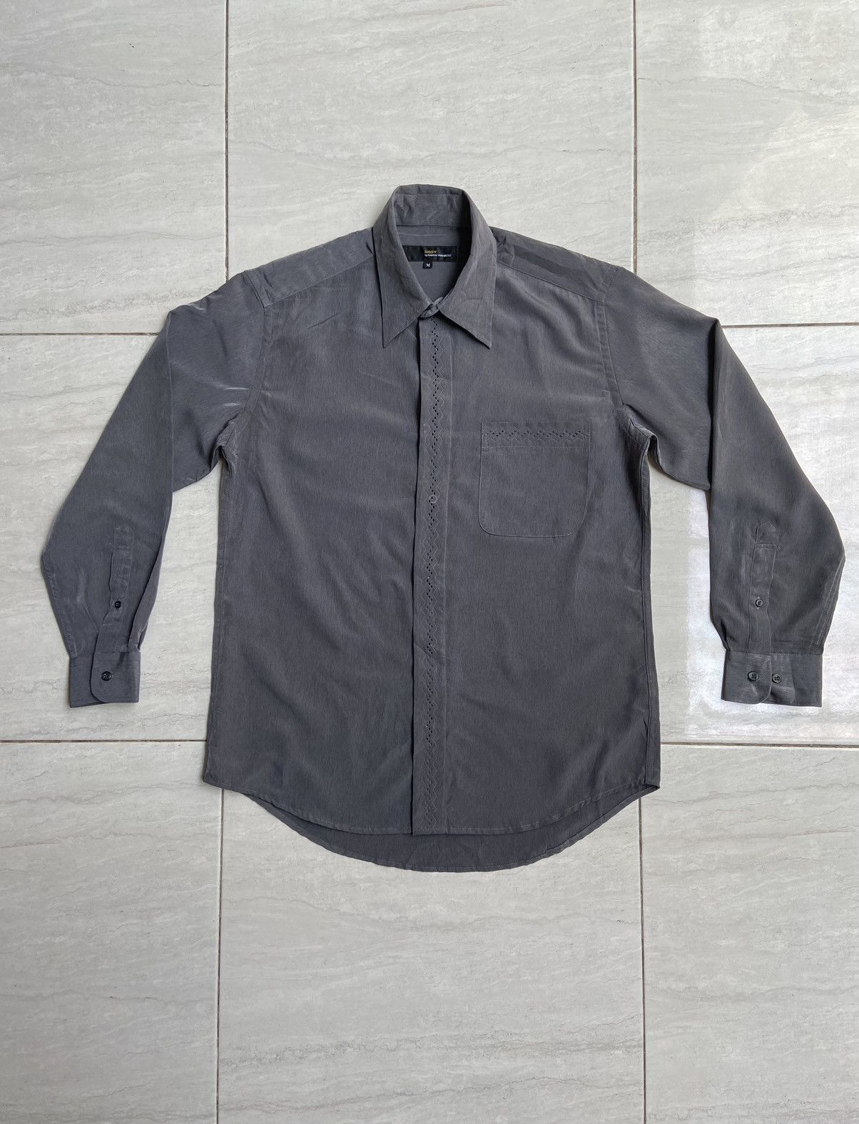 Japanese Brand × Kansai Yamamoto SISSY By KANSAI YAMAMOTO Grey Shirt Size US M / EU 48-50 / 2 - 1 Thumbnail