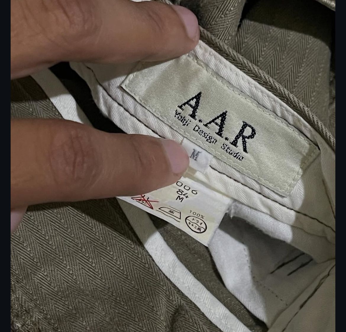Yohji Yamamoto 2000s Yohji Yamamoto Y's Aar Stripe Pattern Pants y2k Size US 30 / EU 46 - 5 Thumbnail
