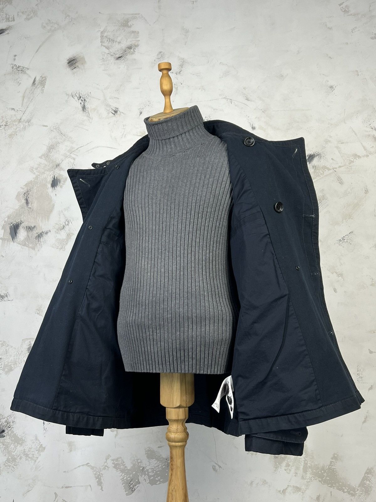 DKNY DKNY Jeans Double Breasted Coat Jacket Size M - L Size US L / EU 52-54 / 3 - 12 Thumbnail