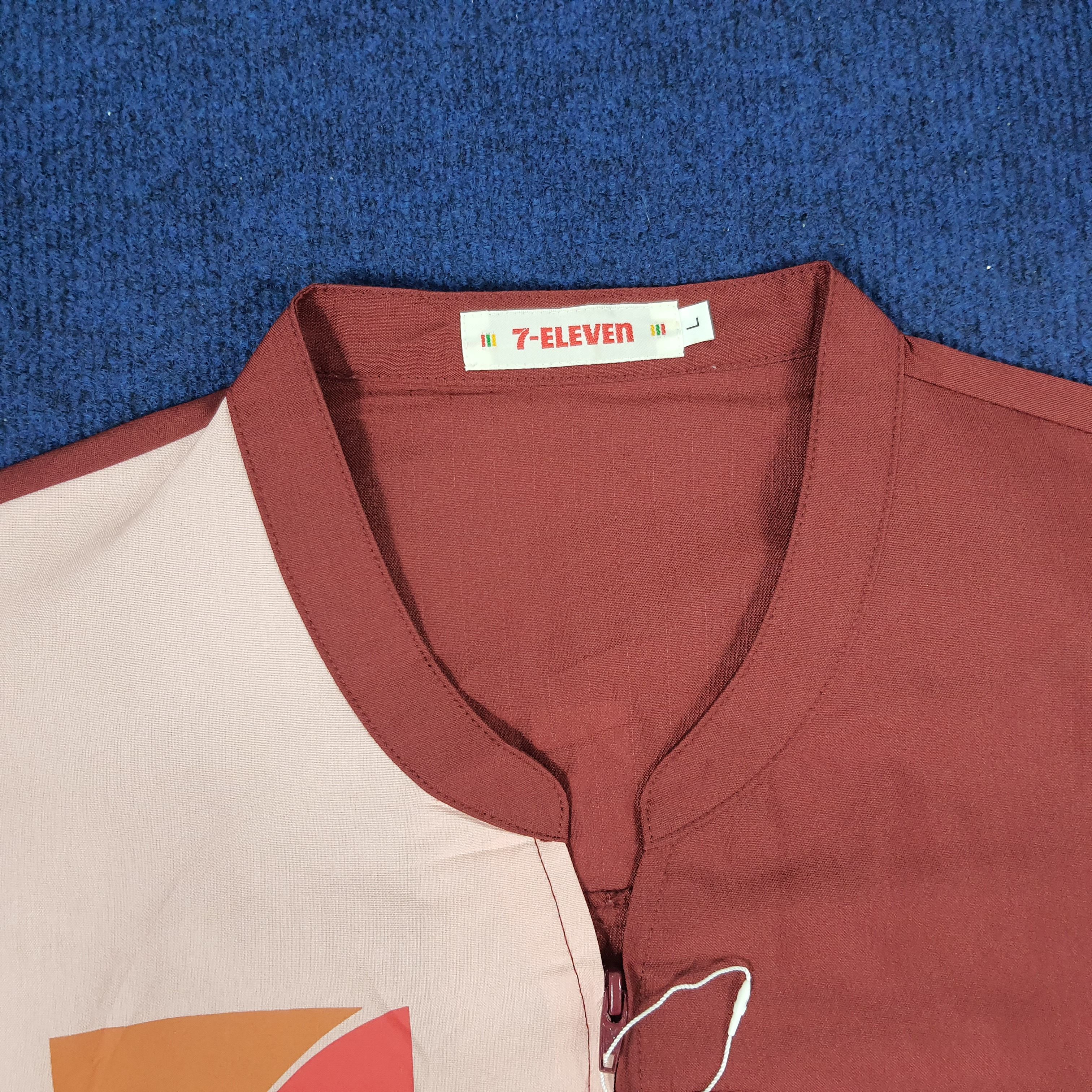 Japanese Brand × Vintage Vintage 7 Eleven Japanese Brand Staff Uniform Jacket Size US L / EU 52-54 / 3 - 5 Thumbnail