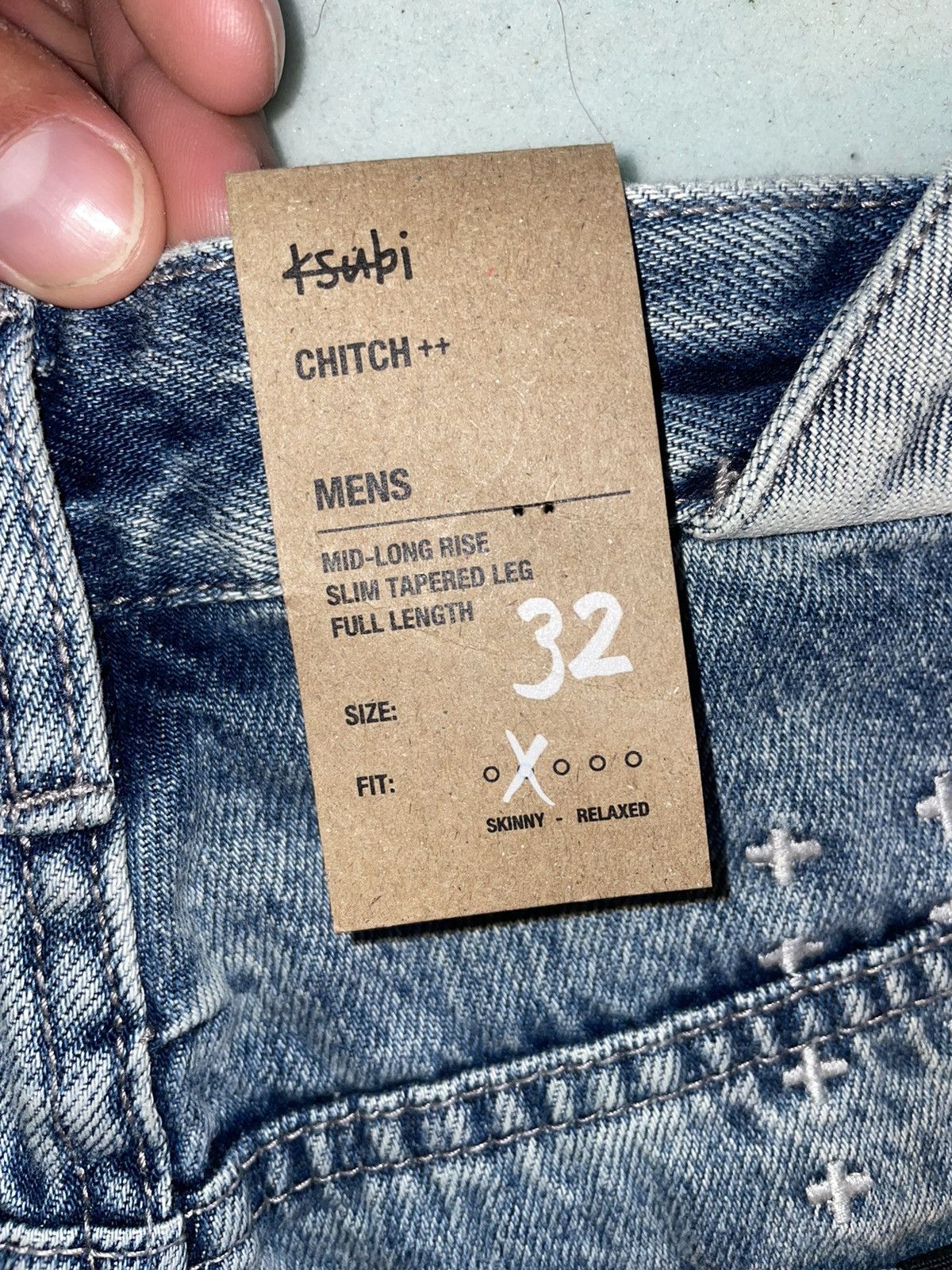 Japanese Brand × Ksubi Ksubi Chitch Slim Taper Jean Size US 32 / EU 48 - 7 Thumbnail