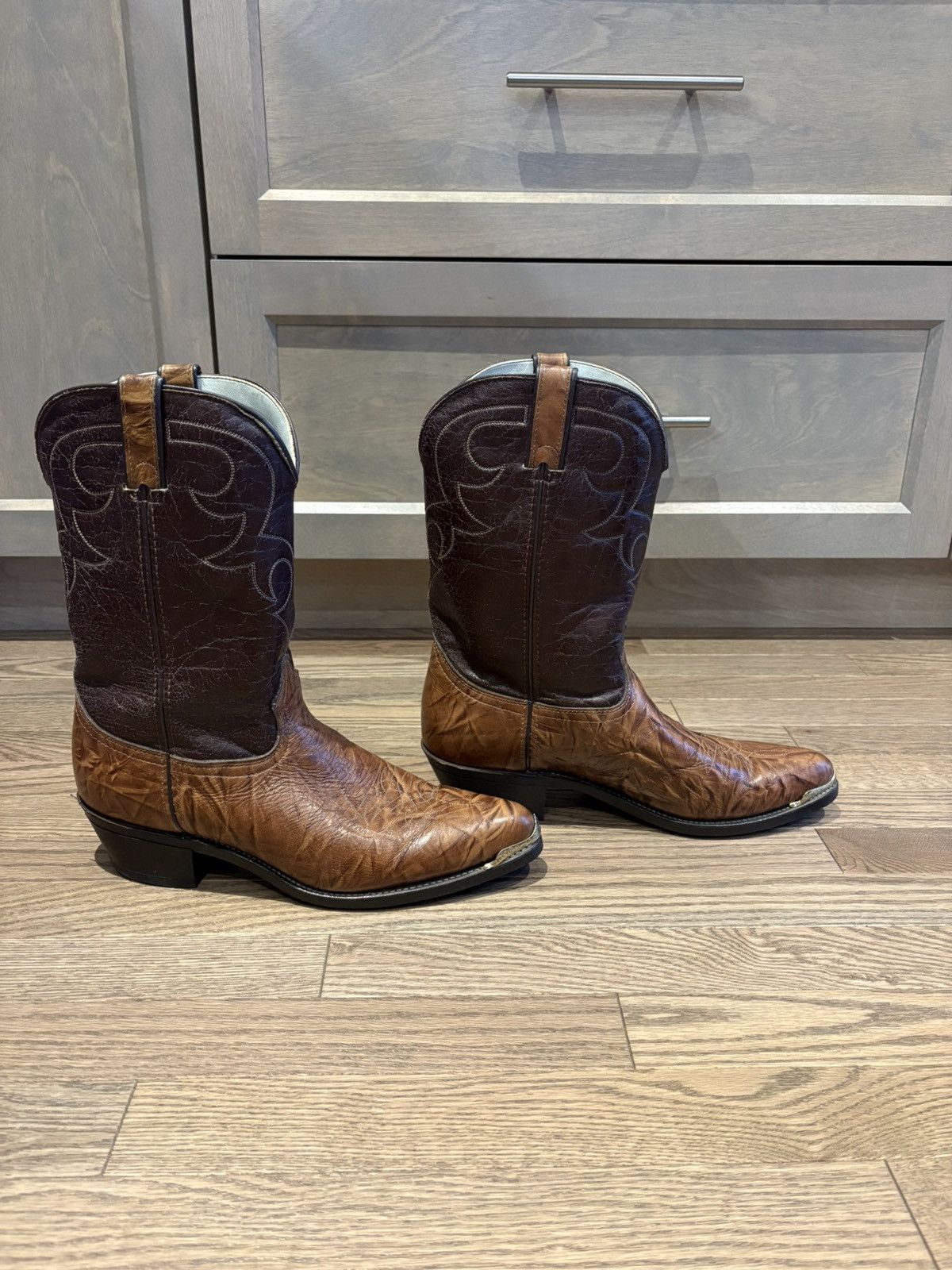 Durango Durango Vintage Cowboy Boots 1992 Size US 12 / EU 45 - 2 Thumbnail
