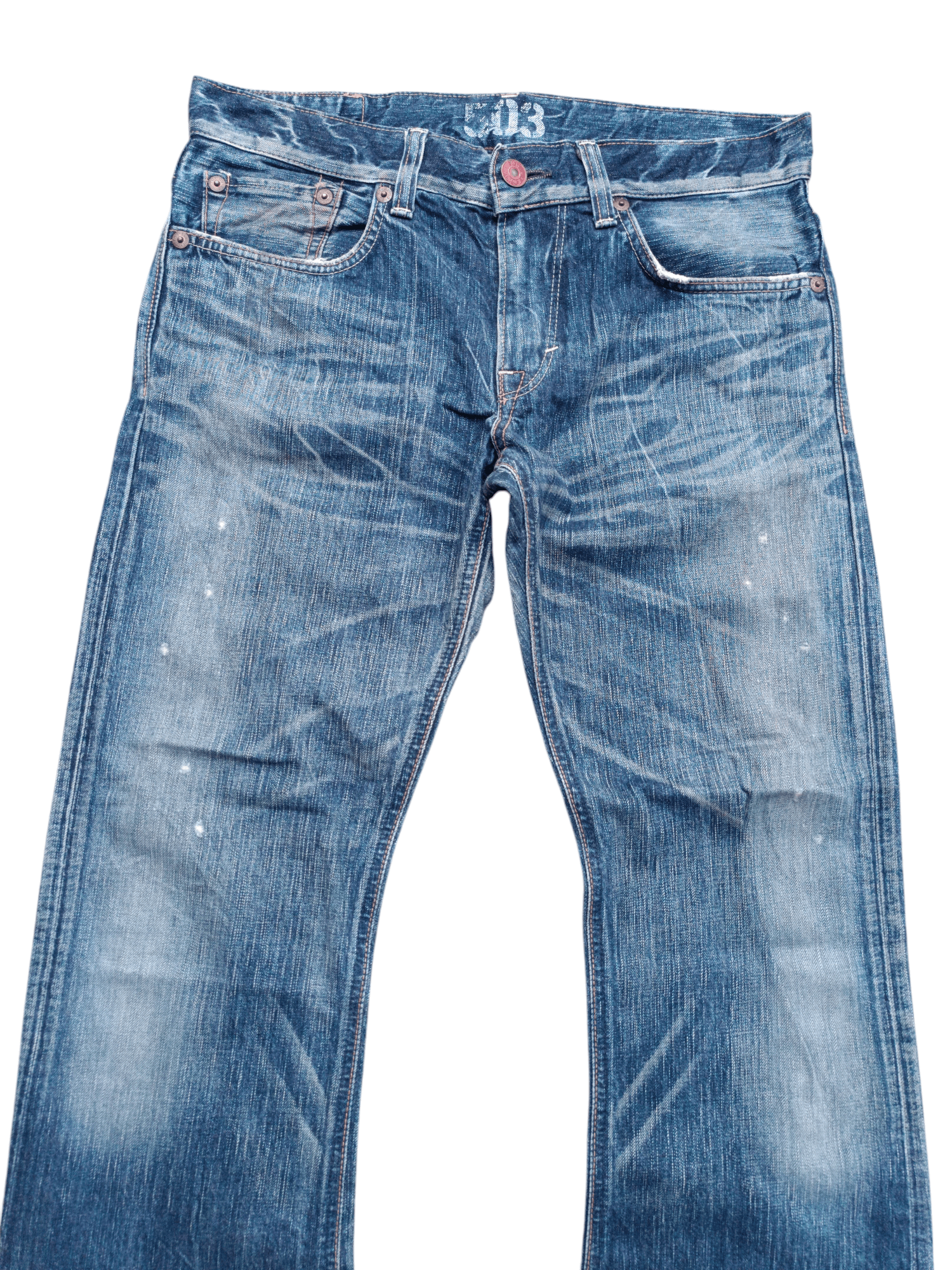 Edwin Flare Vintage Edwin 503 Edwin Blue Trip Size US 34 / EU 50 - 6 Thumbnail