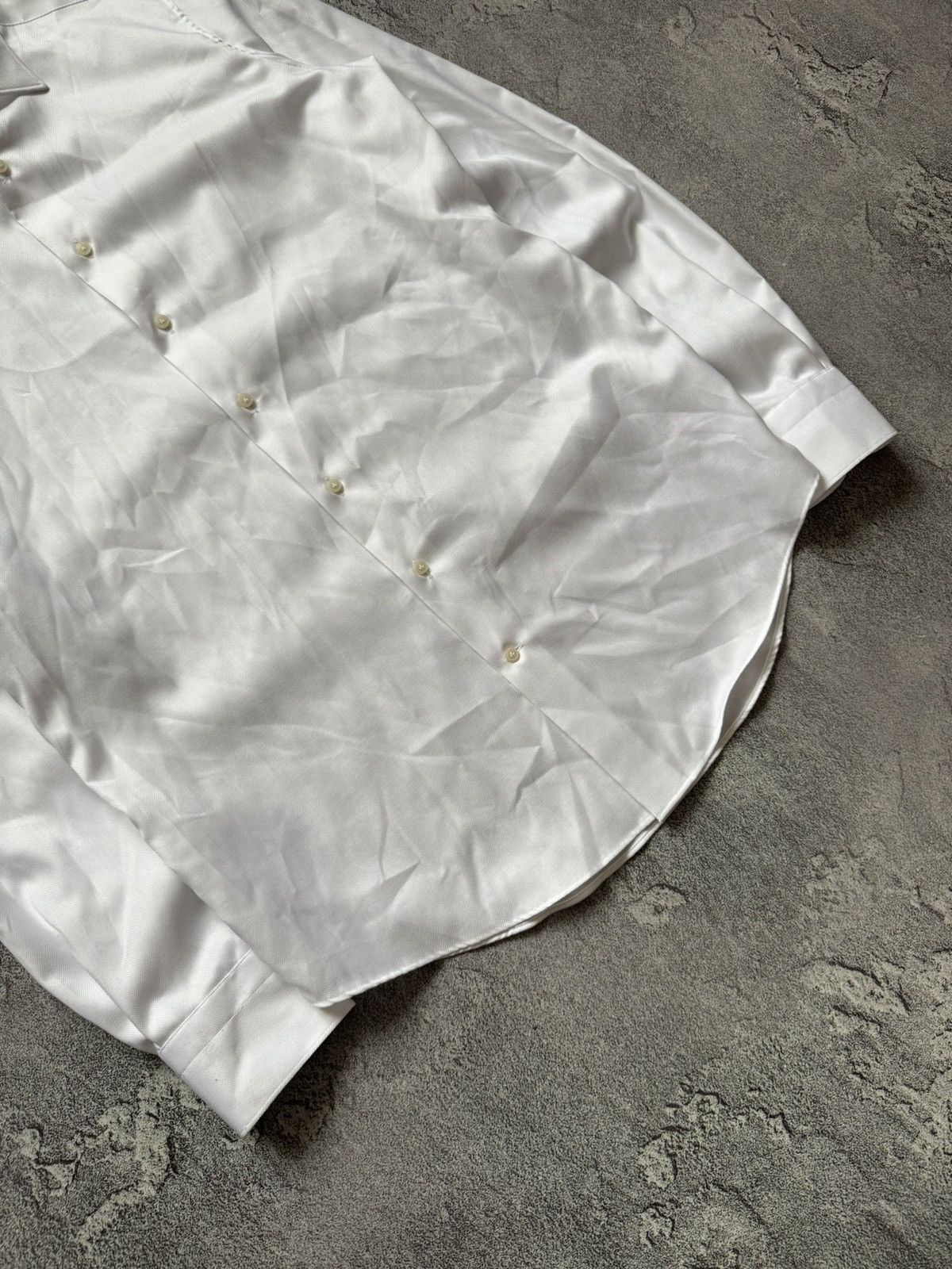 Designer × Suitsupply Suitsupply slim fit white button up shirt polo dress Size US M / EU 48-50 / 2 - 8 Thumbnail