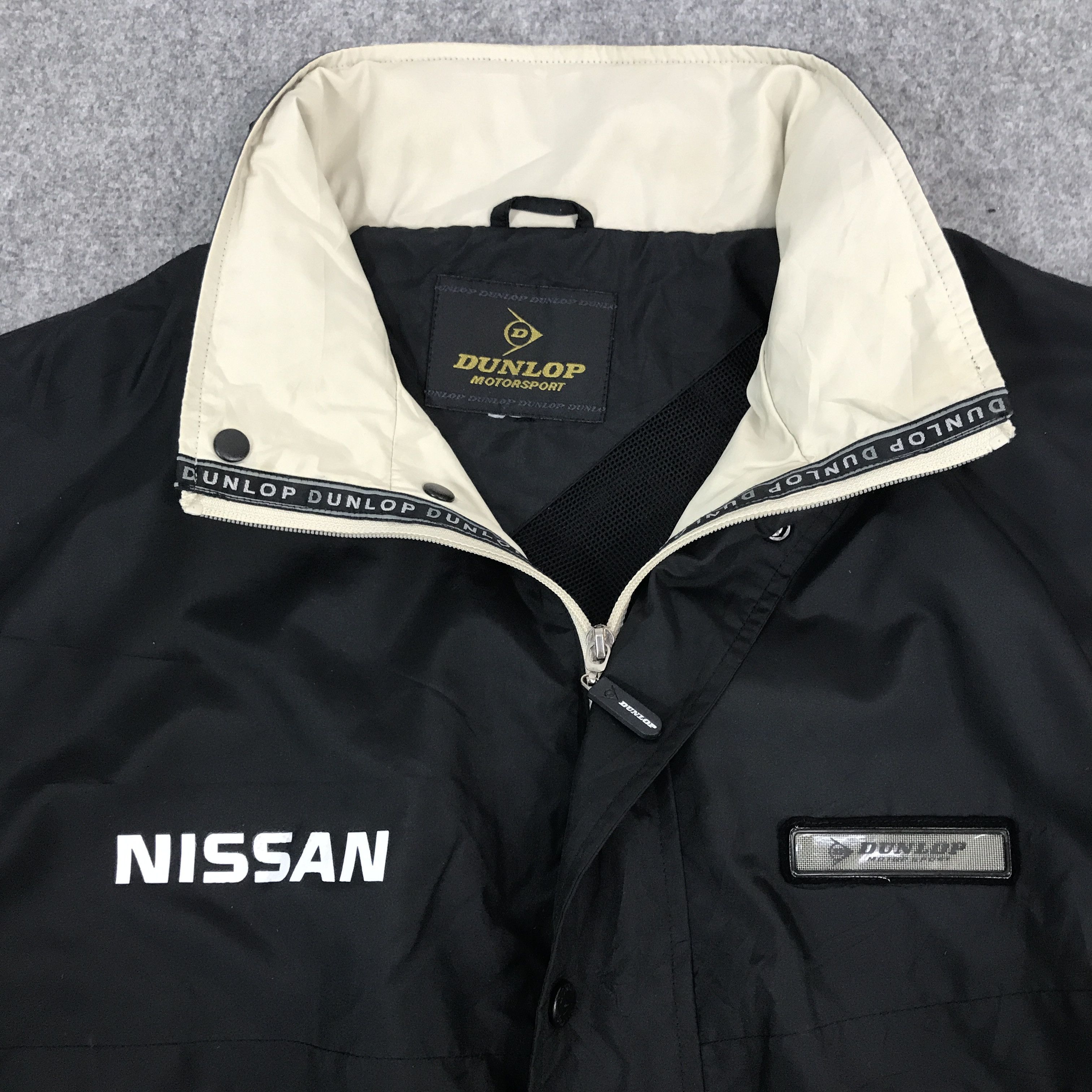 Dunlop Rare Dunlop x nissan racing jacket light jacket Size US XL / EU 56 / 4 - 8 Thumbnail
