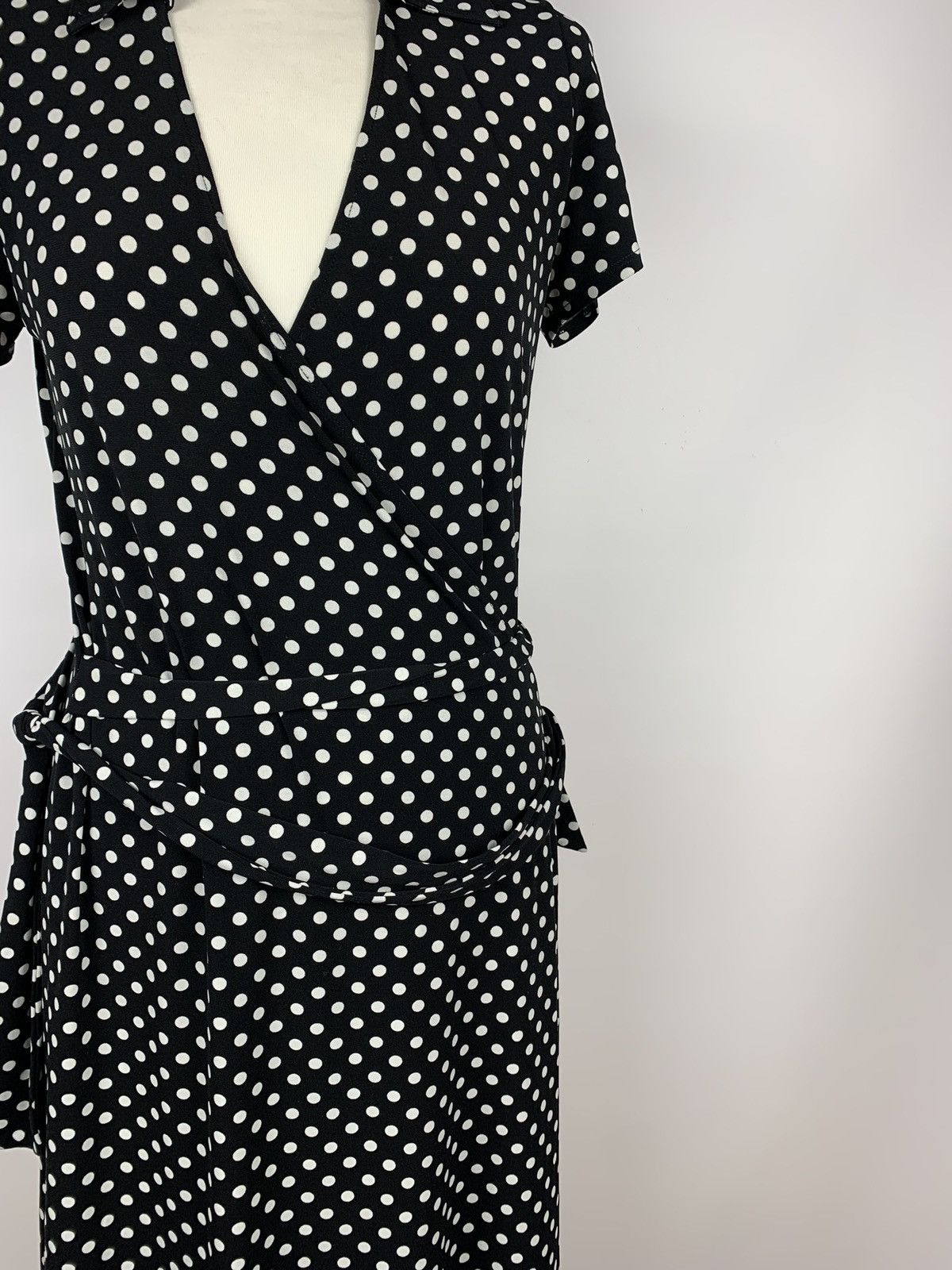 Laura Ashley Laura Ashley Polka Dot Maxi Dress Top Belted Women's Size M Size M / US 6-8 / IT 42-44 - 7 Thumbnail