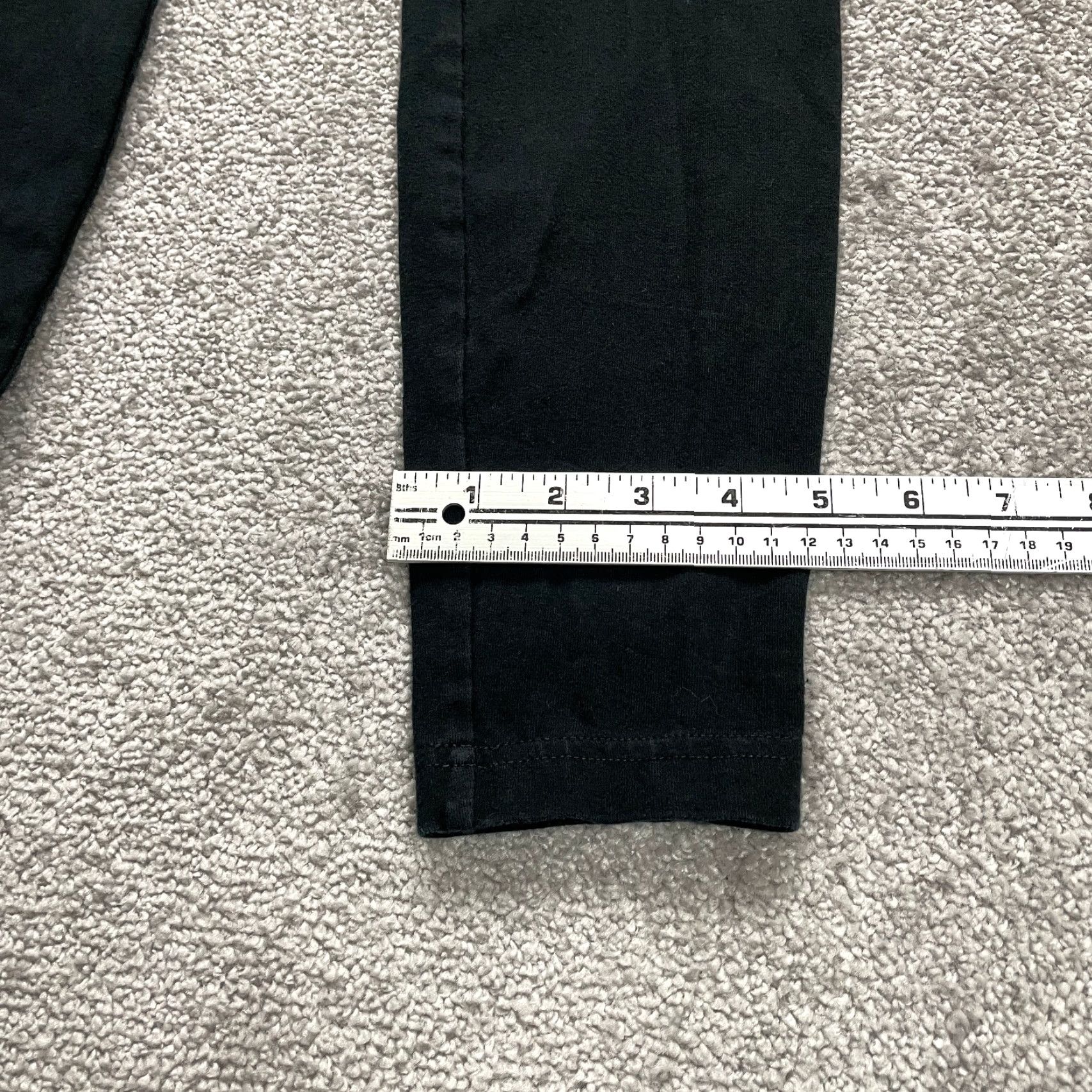 Eddie Bauer VINTAGE Eddie Bauer Leggings Womens Small Activewear Casual Travel Solid Black Stretch Athletic Fit Size 28" / US 6 / IT 42 - 2 Thumbnail