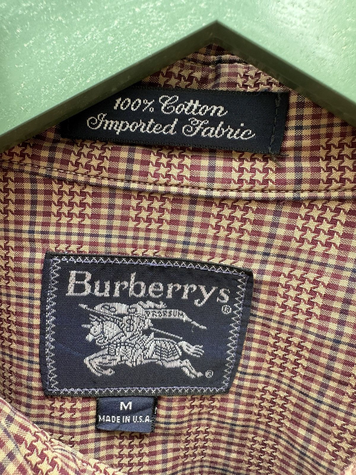 Burberry Prorsum Vintage Burberrys Handkerchief Bandana Shirt A148 Size US M / EU 48-50 / 2 - 6 Thumbnail