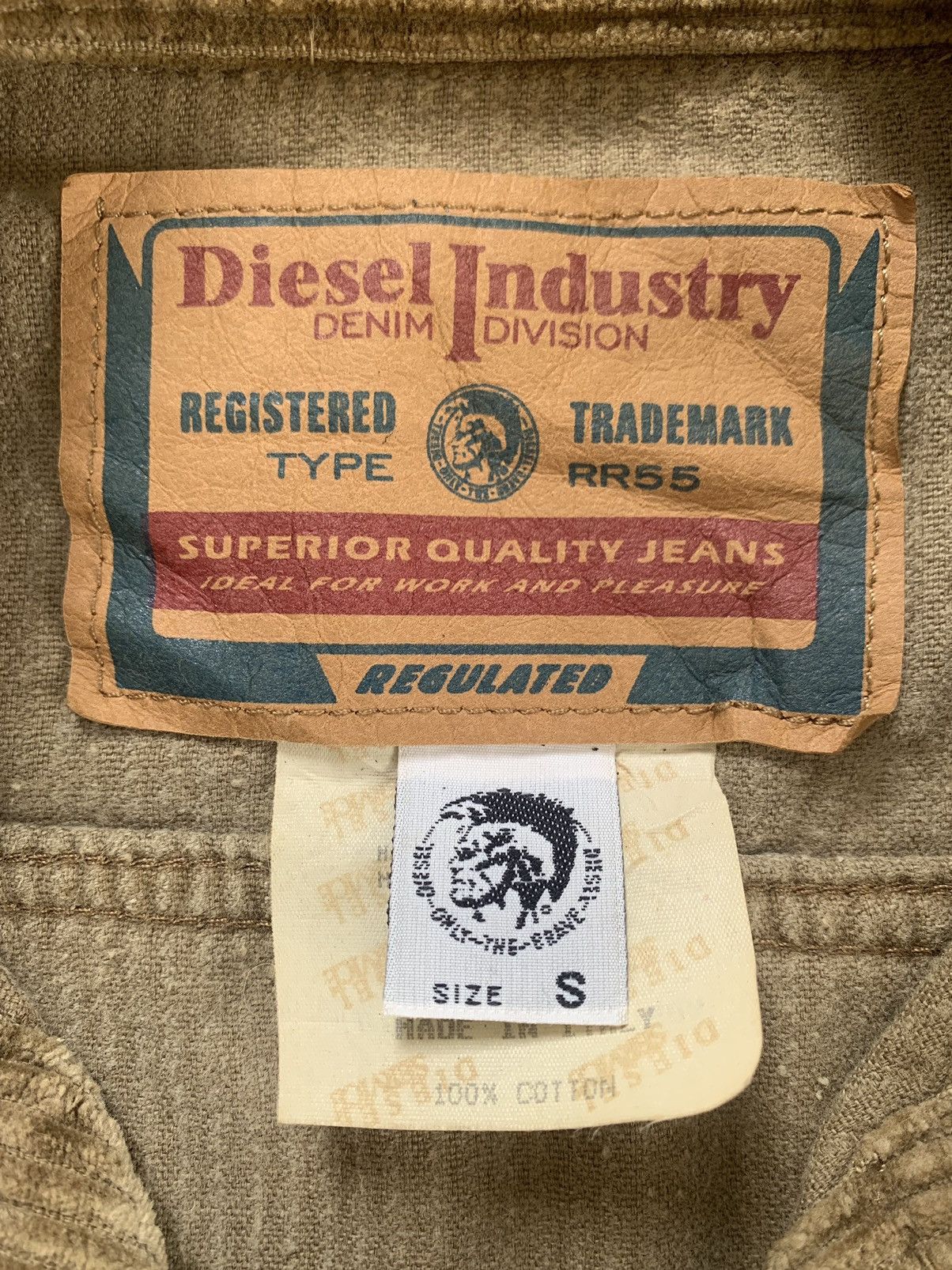 Diesel Diesel Industry Corduroy Crop Style Jacket Made in Italy Size US S / EU 44-46 / 1 - 13 Thumbnail