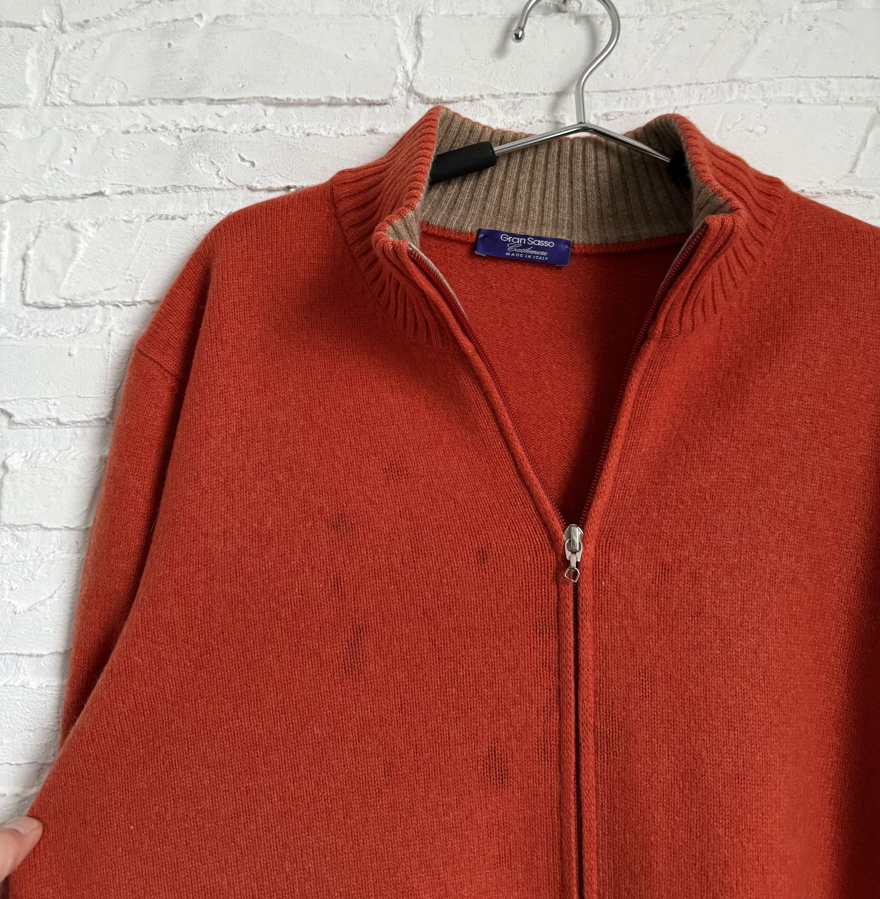 Gran Sasso Gran Sasso cashmere zip jumper Size US M / EU 48-50 / 2 - 4 Thumbnail