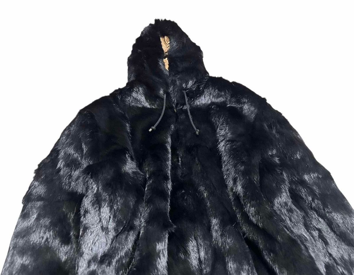 Japanese Brand 🔥Sick Y2K Japanese Rabbit Fur Zip Hoodie Jacket Bomber Size US L / EU 52-54 / 3 - 3 Thumbnail