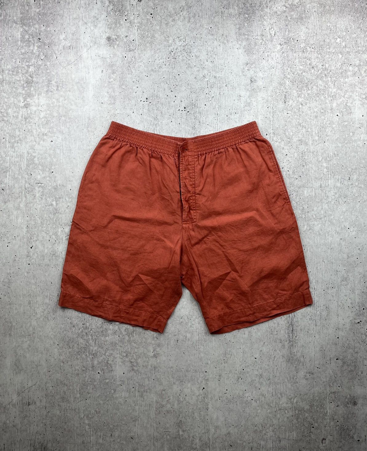 Hermes Vintage Hermes Linen Shorts Luxury Old Money Size US 34 / EU 50 - 1 Thumbnail