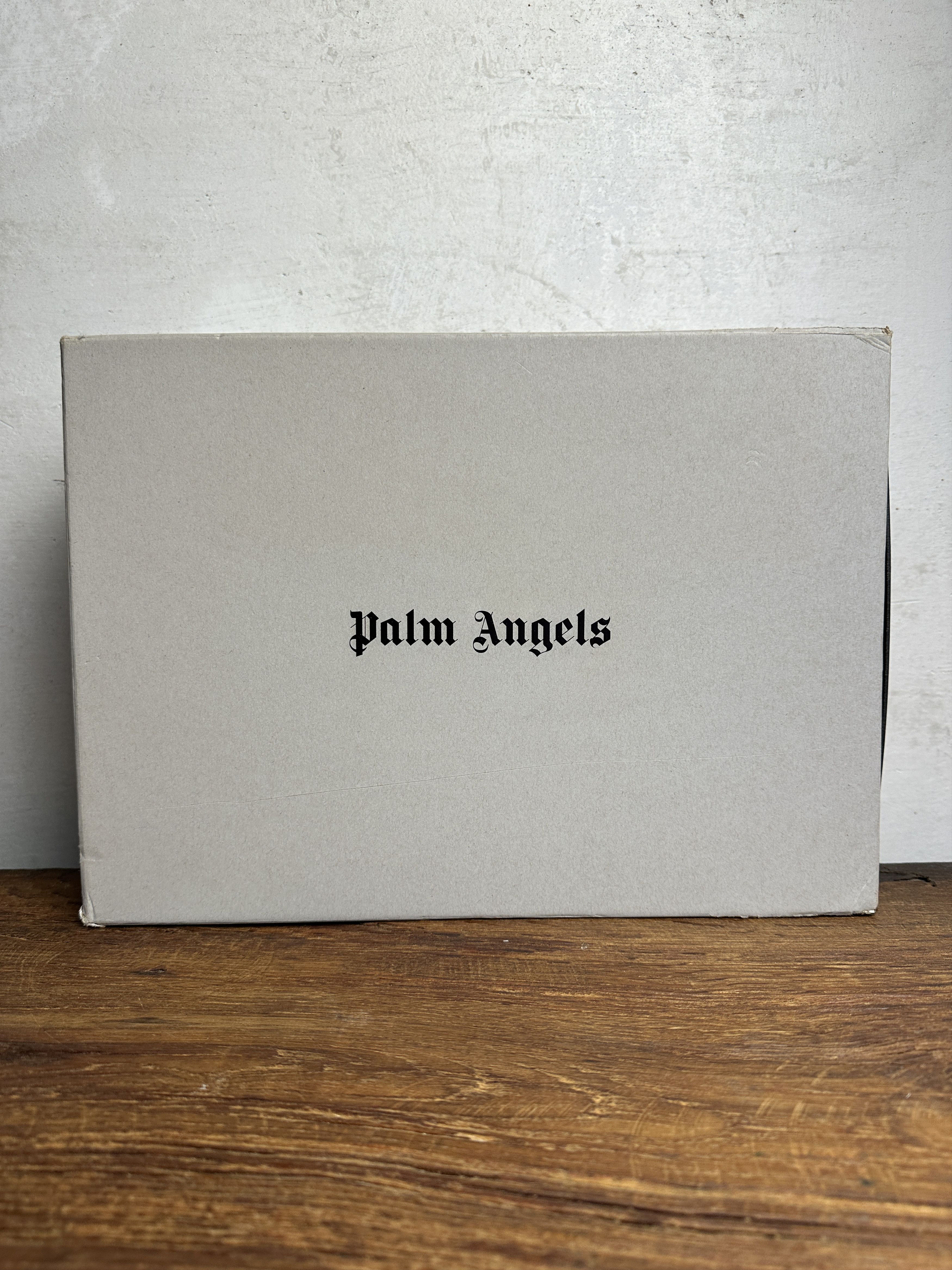 Palm Angels Palm Angels Sneakers Vulcanized High Top Black Canvas Rubber Size US 11 / EU 44 - 11 Thumbnail