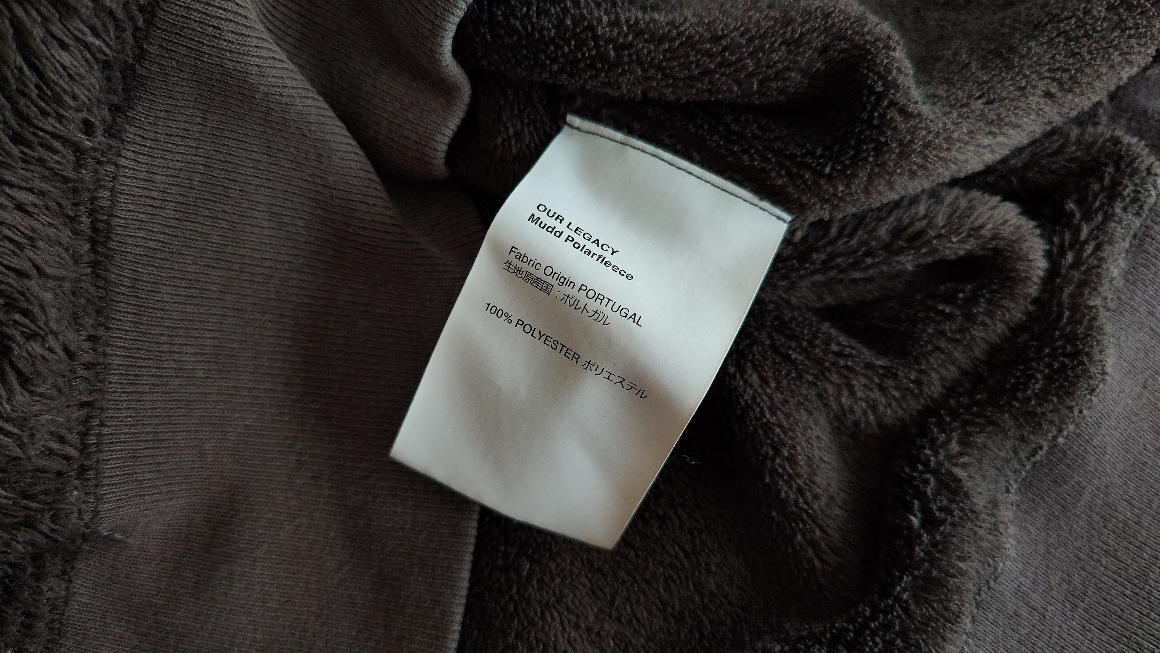 Our Legacy Our Legacy Mudd Polarfleece Sweatshirt Hoodie Size US M / EU 48-50 / 2 - 8 Thumbnail