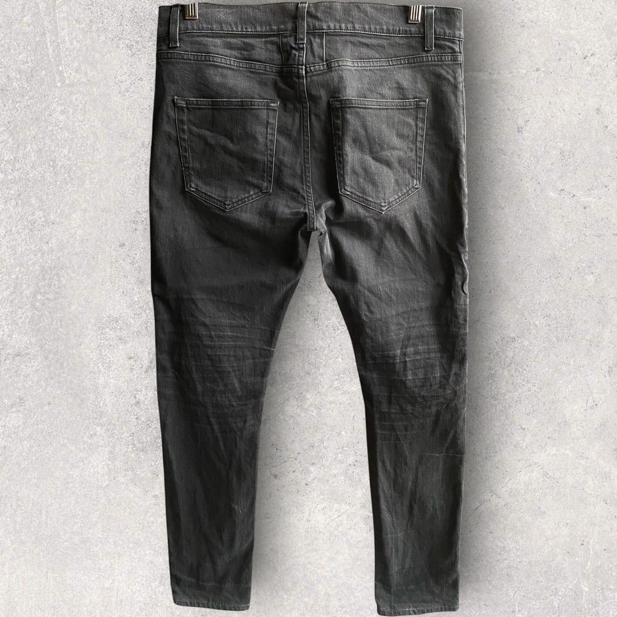 Saint Laurent Paris Fall2016 Blk Chain D02 Jeans Hedi Slimane Era Size US 30 / EU 46 - 3 Thumbnail