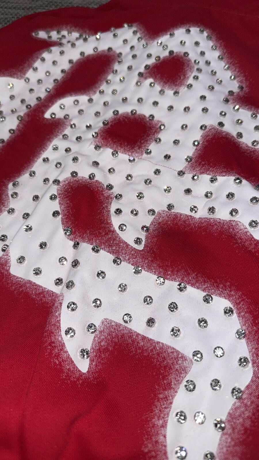 Other Mixed Emotions Red 'END' Rhinestone Zip Size US S / EU 44-46 / 1 - 4 Thumbnail