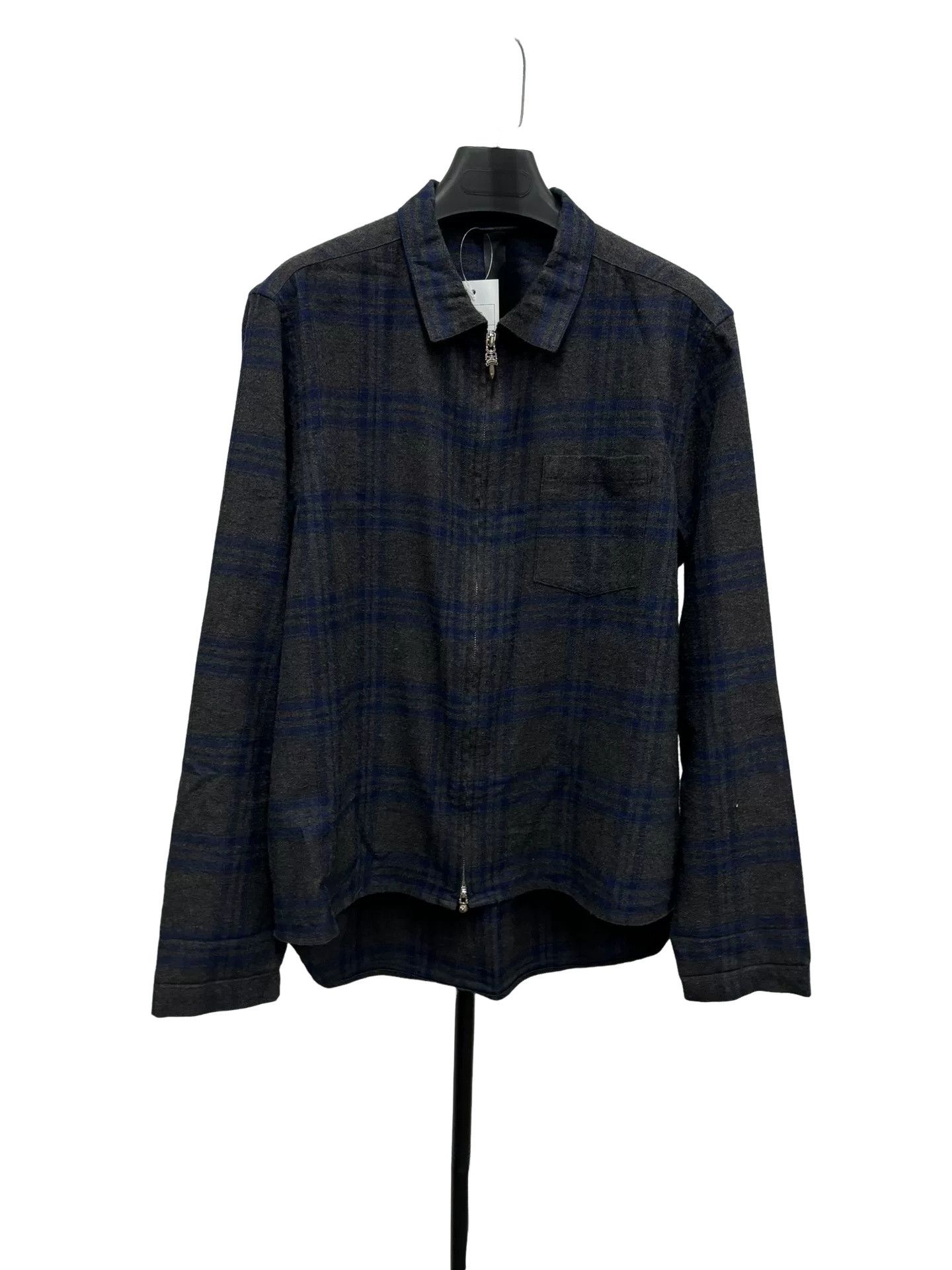 Chrome Hearts Chrome Hearts Plaid Dagger Zip Jacket Size L Size US L / EU 52-54 / 3 - 1 Thumbnail