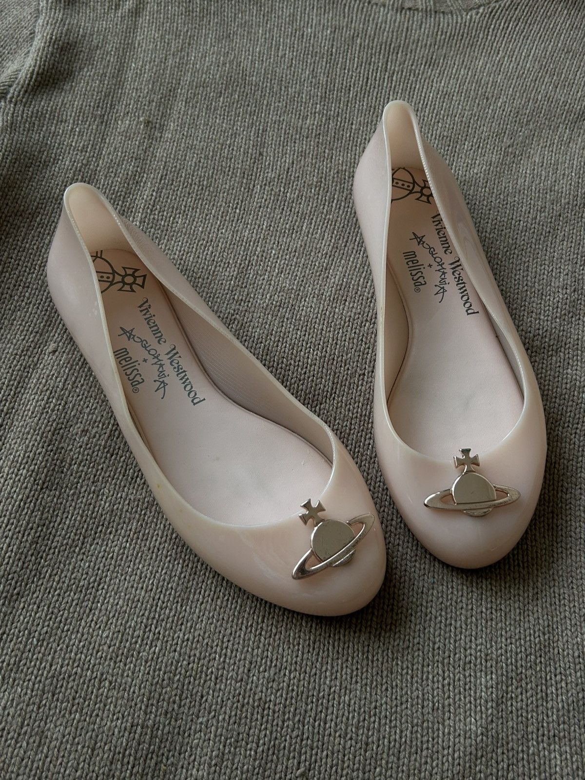 Melissa × Vivienne Westwood Vintage ballet Vivienne westwood melissa orb logo flats Size US 8 / IT 38 - 15 Thumbnail