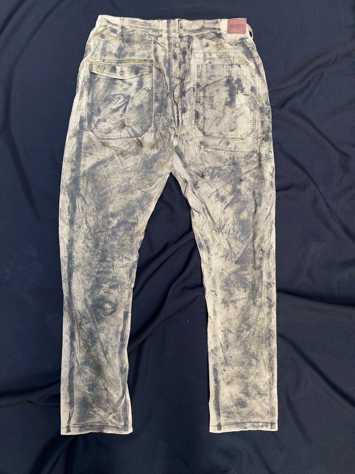 Dries Van Noten × If Six Was Nine × Walter Van Beirendonck Dries Homme Trompe l’oeil Painted Abstract Gallery dept styl Size US 31 - 2 Thumbnail