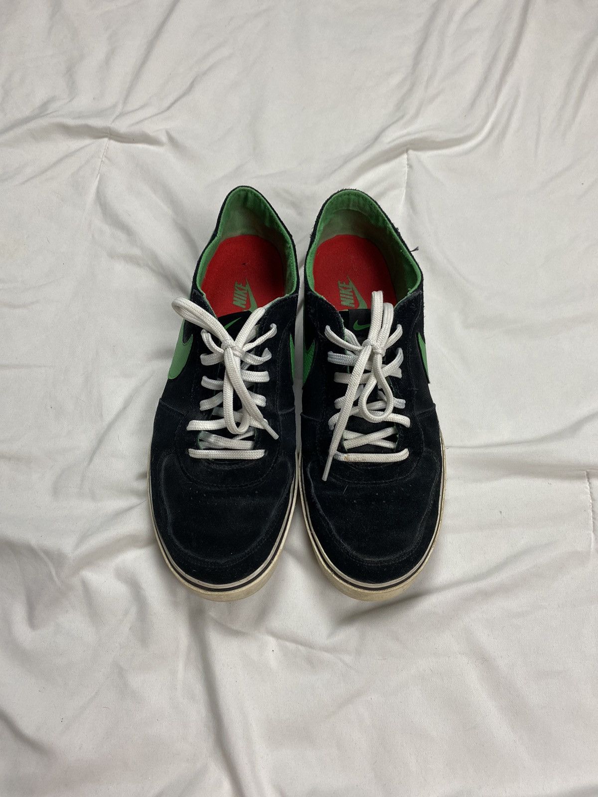 Nike × Vintage Vintage Black Green Nike Vulcanized Mavrk LR Dunk Shoes Size US 11 / EU 44 - 2 Thumbnail