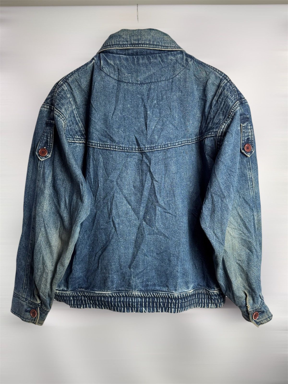 If Six Was Nine × Japanese Brand × Le Grande Bleu (L.G.B.) Japanese Double Layers Denim Jacket ifsix Lgb style Size US L / EU 52-54 / 3 - 4 Thumbnail