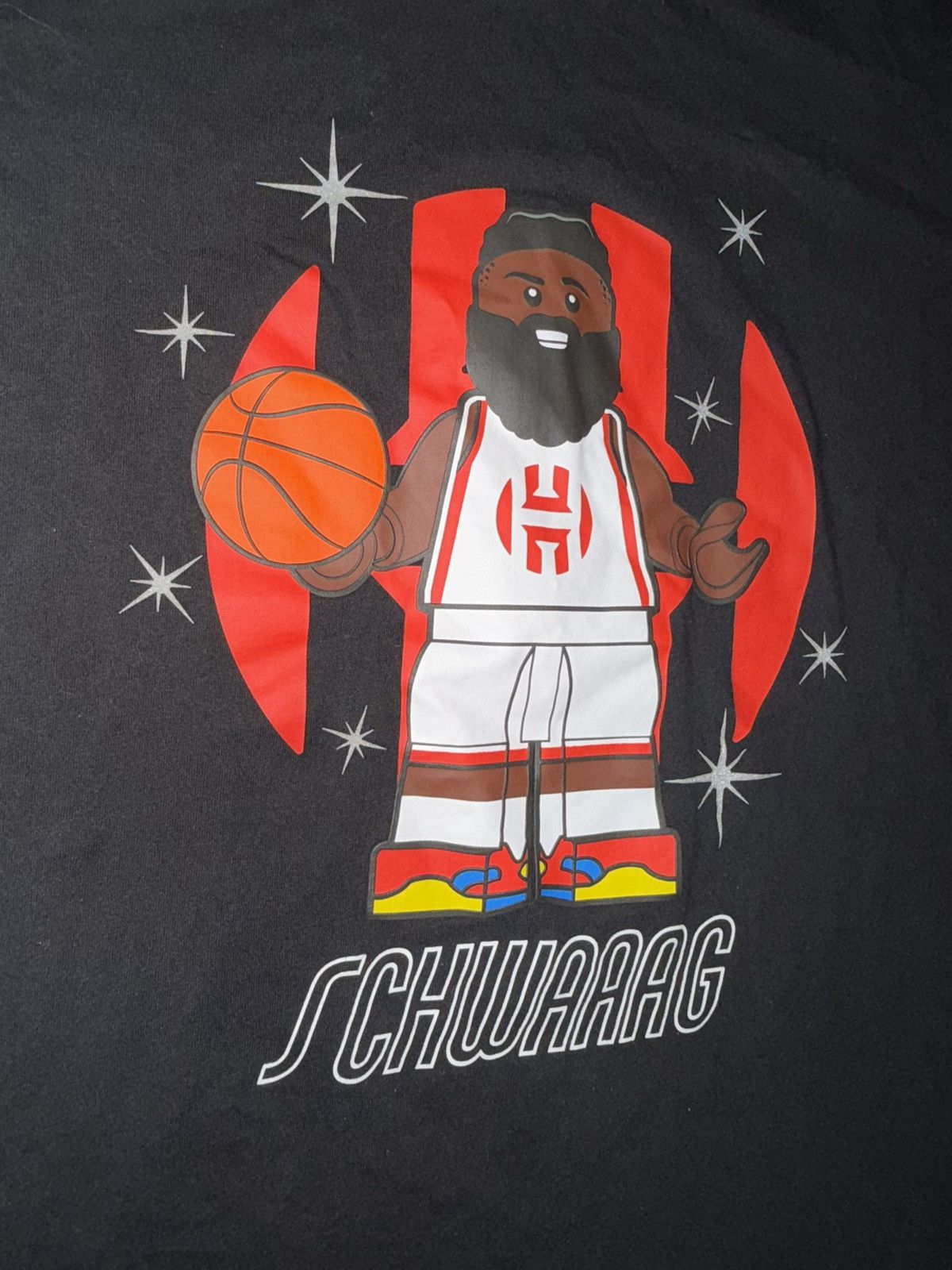 Adidas Adidas Lego® James Harden Schwaaag T Shirt Size Large UG2714 Size US L / EU 52-54 / 3 - 4 Thumbnail