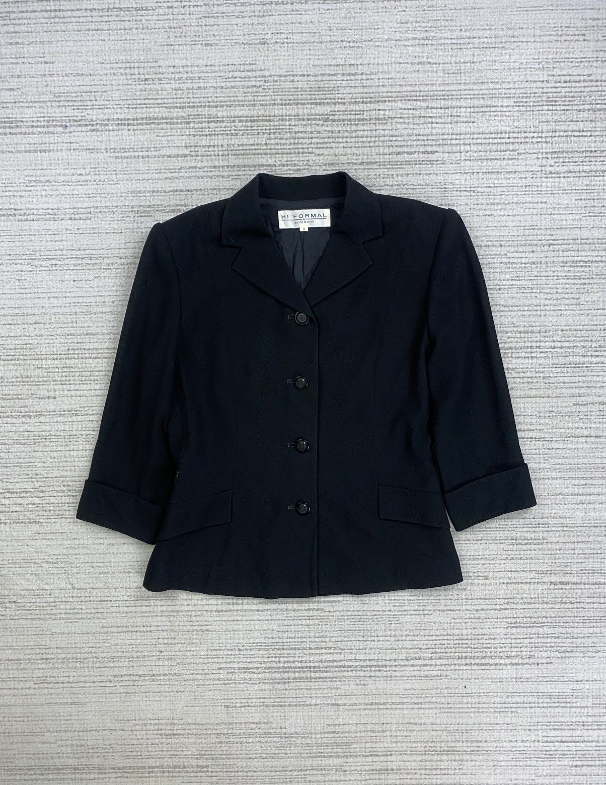 Givenchy × Japanese Brand × Vintage Vintage HI FORMAL By GIVENCHY Buttoned Jacket Size S / US 4 / IT 40 - 1 Thumbnail