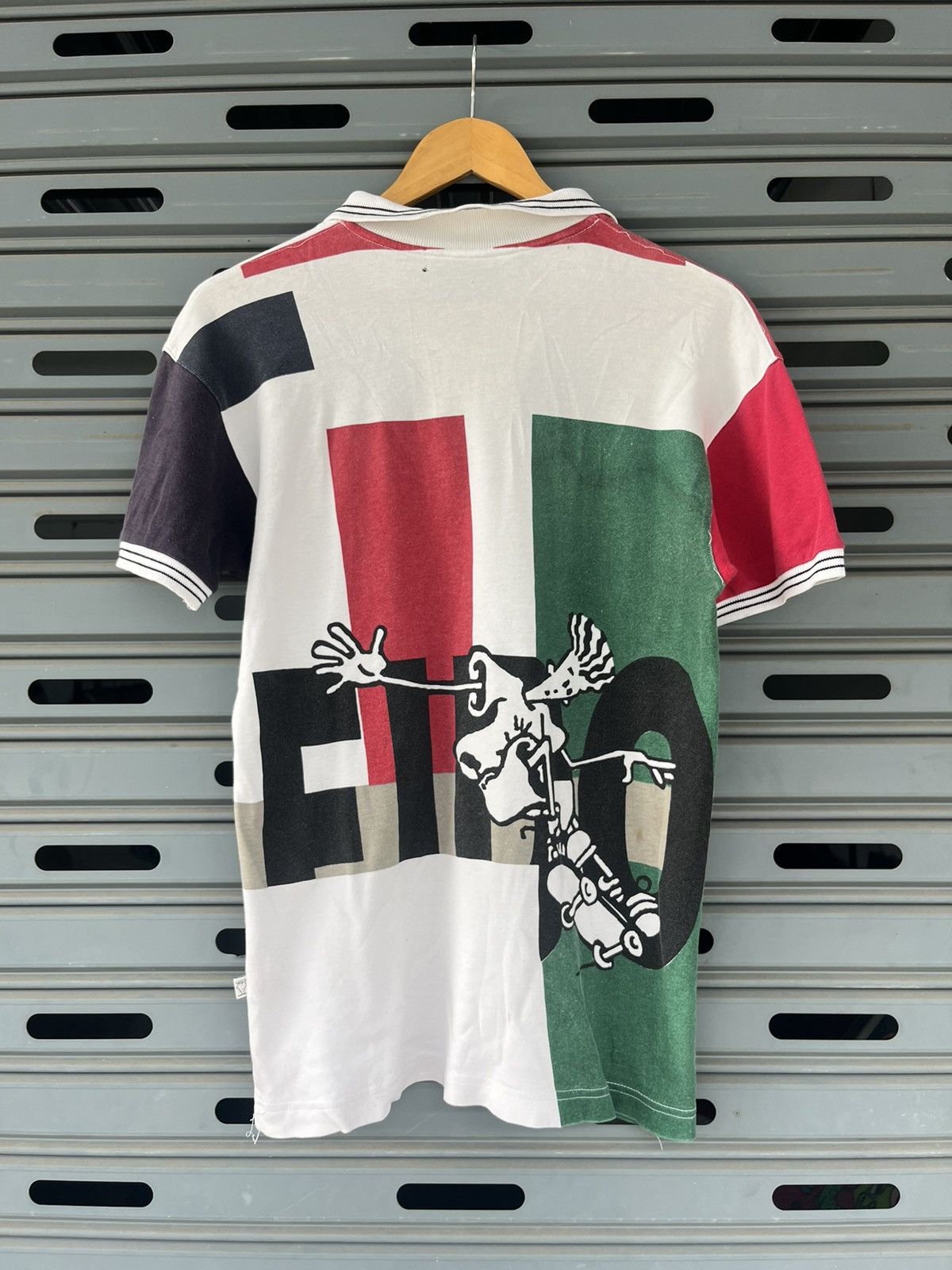 Vintage Vintage Fido Dido Skateboard Polo 90’s ringerTshirt Size US S / EU 44-46 / 1 - 3 Thumbnail
