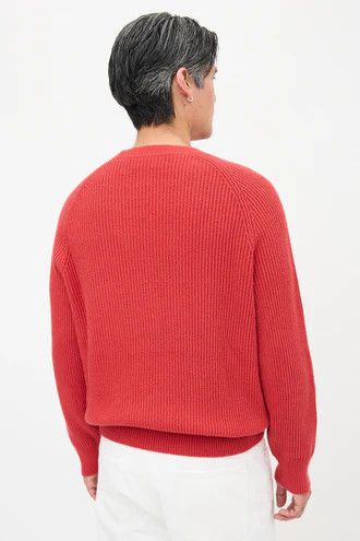 Brunello Cucinelli o1y0526 Crewneck Sweater in Red Size US S / EU 44-46 / 1 - 4 Thumbnail