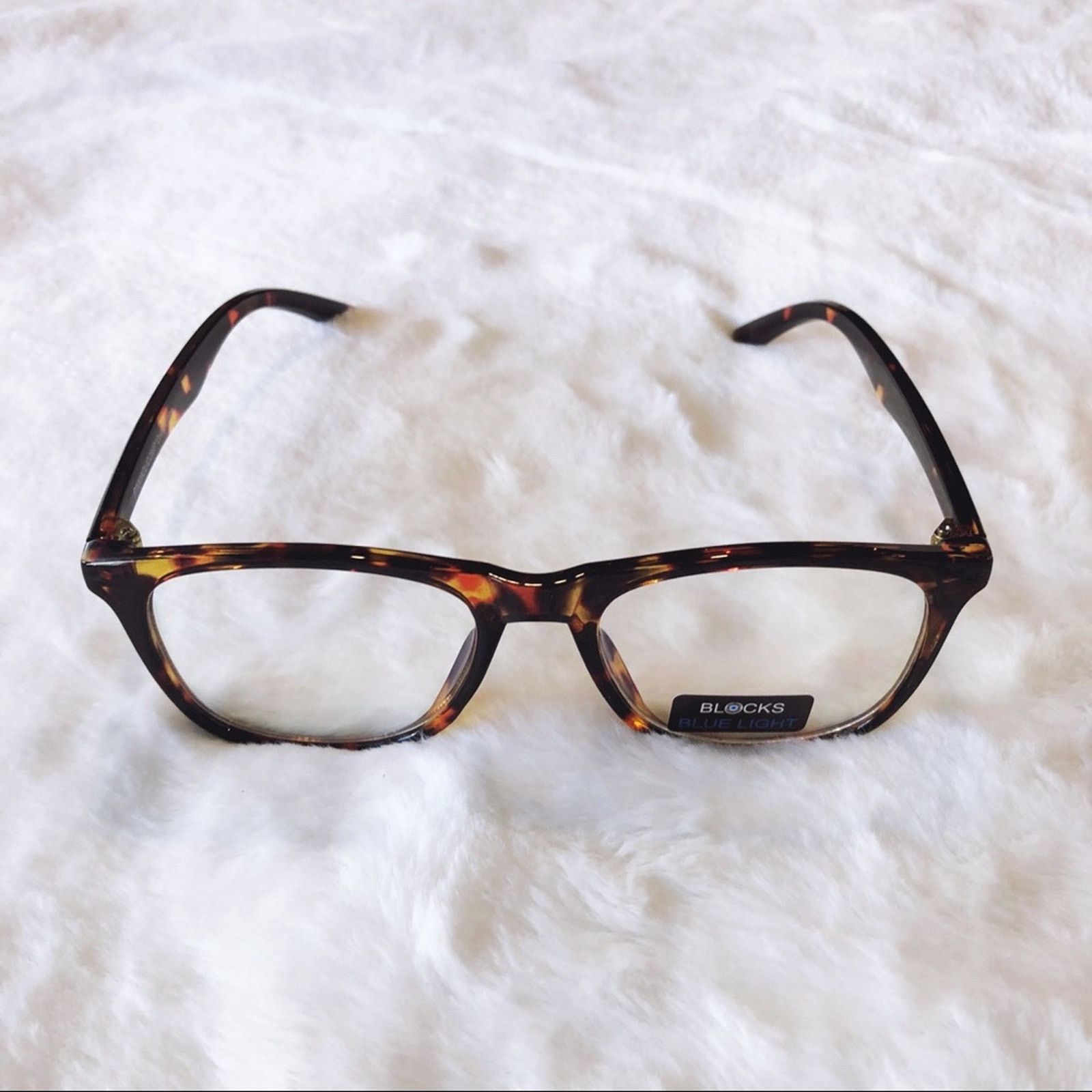 Other Nadia Tortoise Brown Computer Blue Light Glasses Size ONE SIZE - 6 Thumbnail