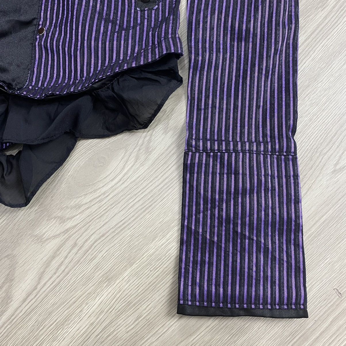 14th Addiction × If Six Was Nine × Japanese Brand 00s Sex Pot Revenge H Anarchy Punk Lgb Studded Stripe Shirt Size US S / EU 44-46 / 1 - 12 Thumbnail