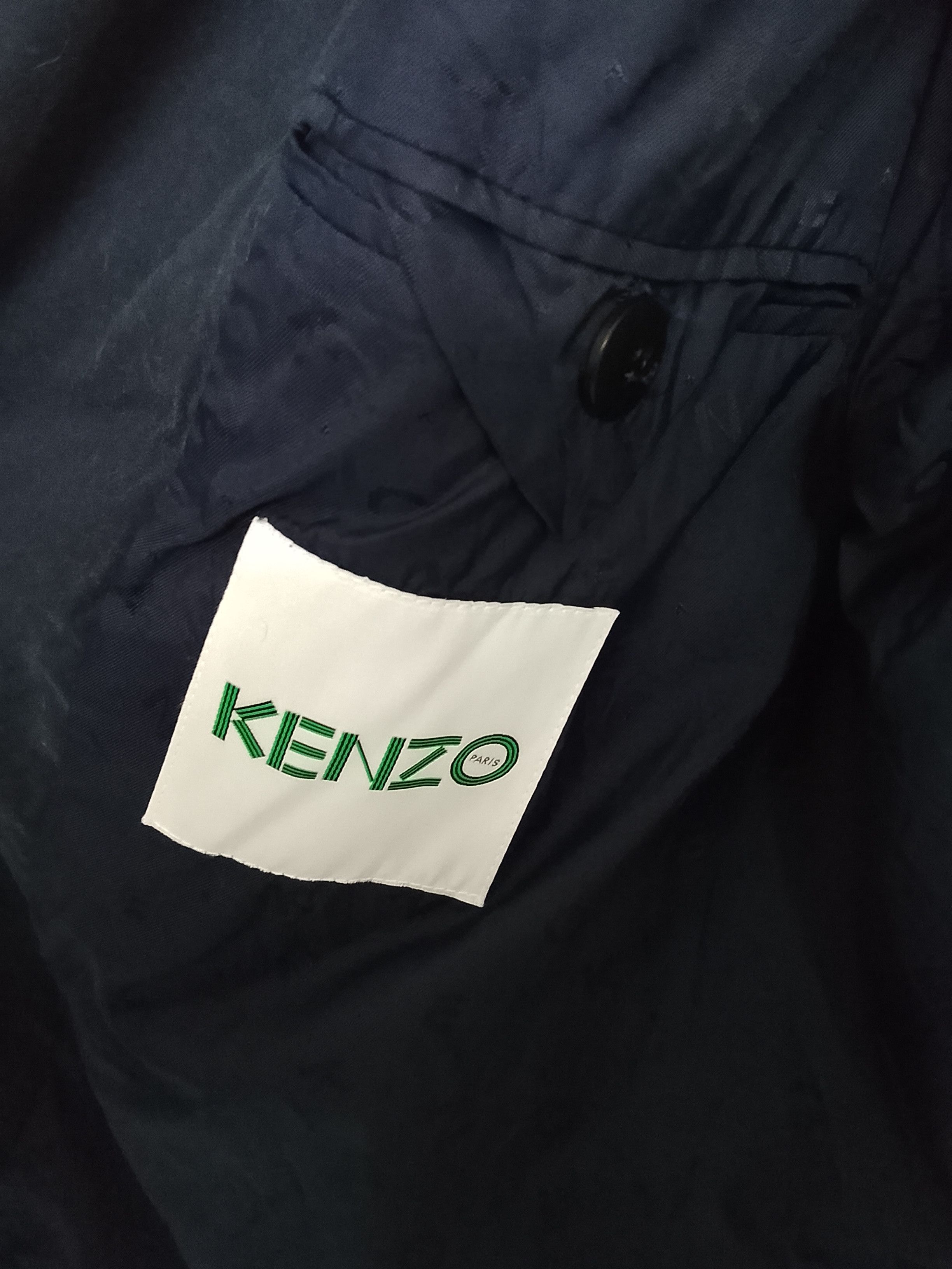 Kenzo Vintage Kenzo Paris Artistic Coat – Landscape Appliqué Size US L / EU 52-54 / 3 - 5 Thumbnail