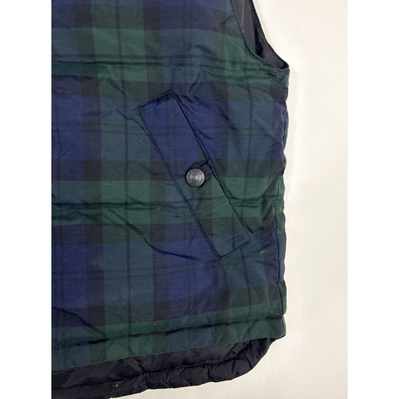 Eddie Bauer Eddie Bauer Vest Women Plaid Blue Green Zip Pockets Goose Down Nylon Size S - Small VINTAGE? No mention vintage; skip. Size S / US 4 / IT 40 - 5 Thumbnail