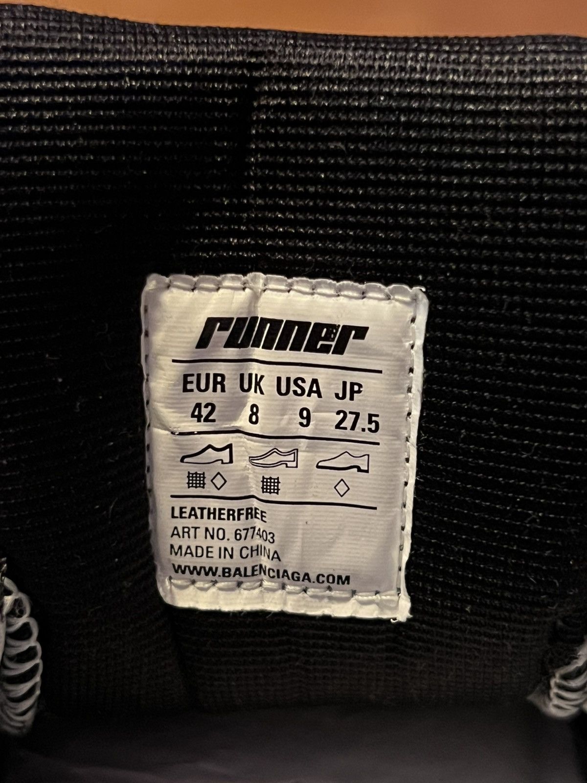 Balenciaga Balenciaga Runner Size US 9 / EU 42 - 11 Thumbnail