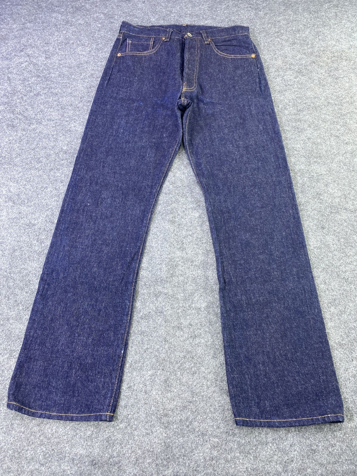 Jean × Levi's × Vintage VINTAGE LEVIS s501xx Big ‘E’ REDLINE BLUE JEANS-J889 Size US 29 - 2 Thumbnail