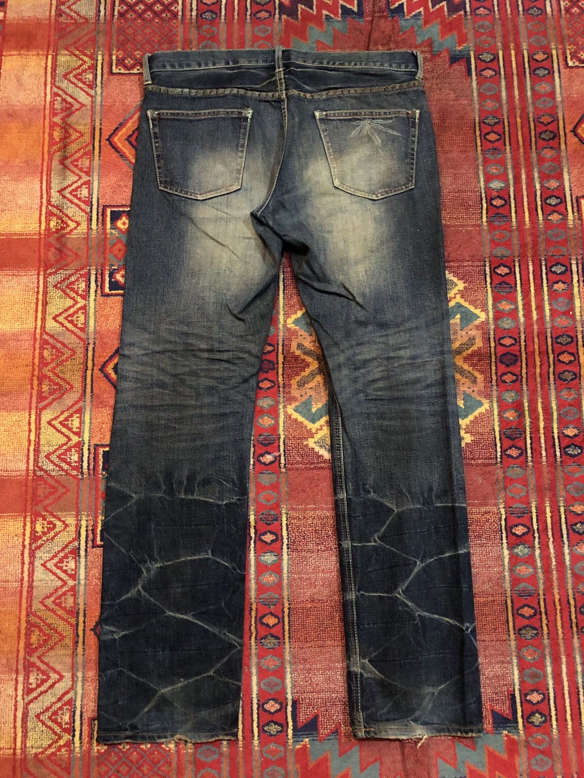 Japanese Brand In Kokomo Studded Denim Jeans Size US 36 / EU 52 - 8 Thumbnail