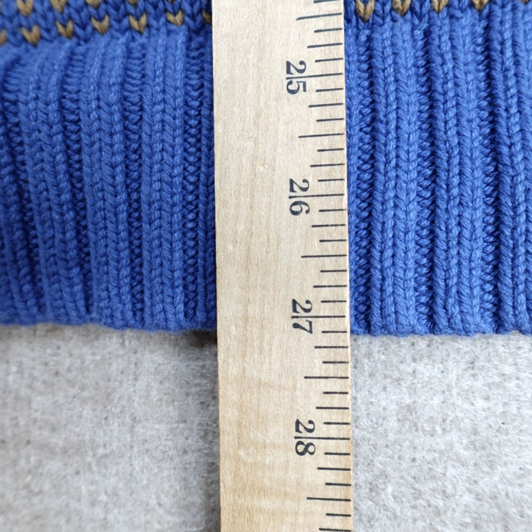 Vintage L.L. Bean Mens Sweater XL Blue Roll Neck 100% Organic Cotton Raglan Size US M / EU 48-50 / 2 - 4 Thumbnail