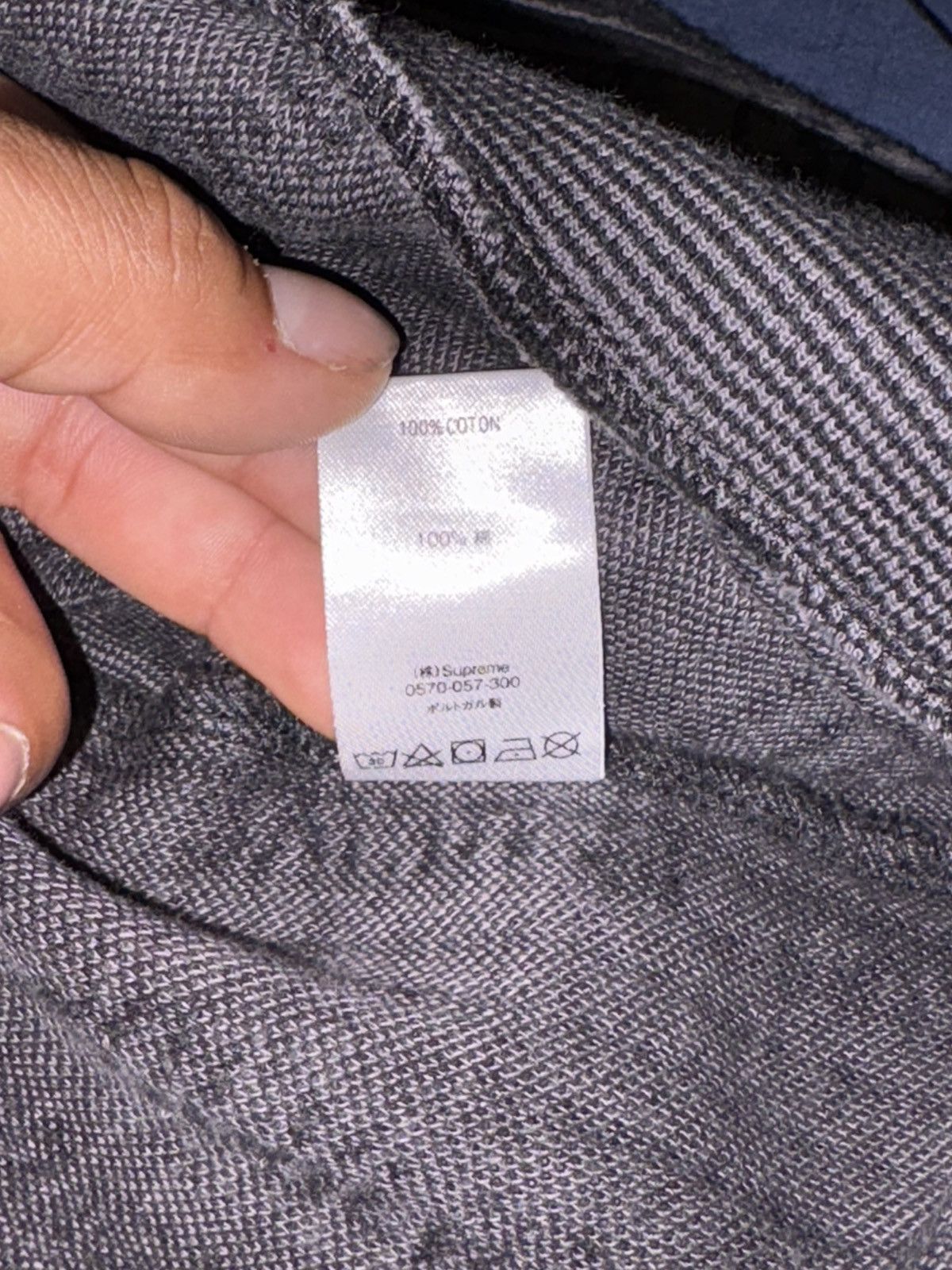 Supreme Supreme textured strip crewneck Size US M / EU 48-50 / 2 - 4 Thumbnail