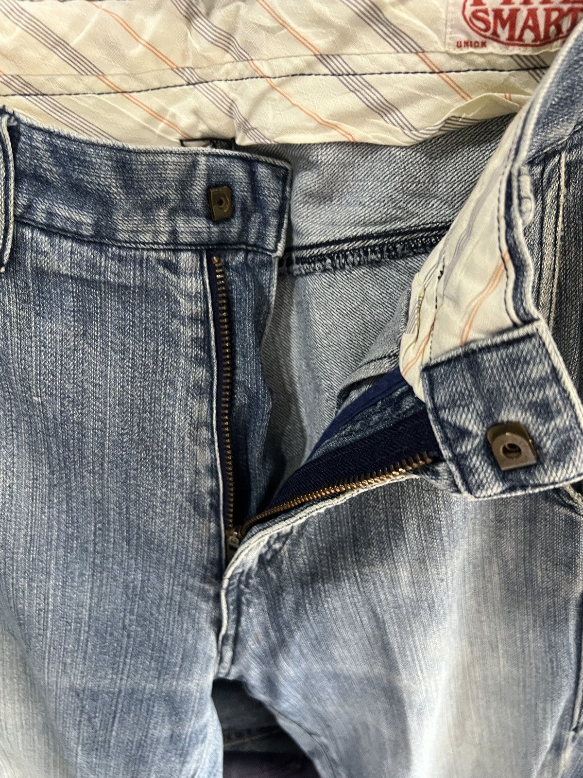 Japanese Brand 🔥Phil Smart Union Made Denim Size US 31 - 13 Thumbnail