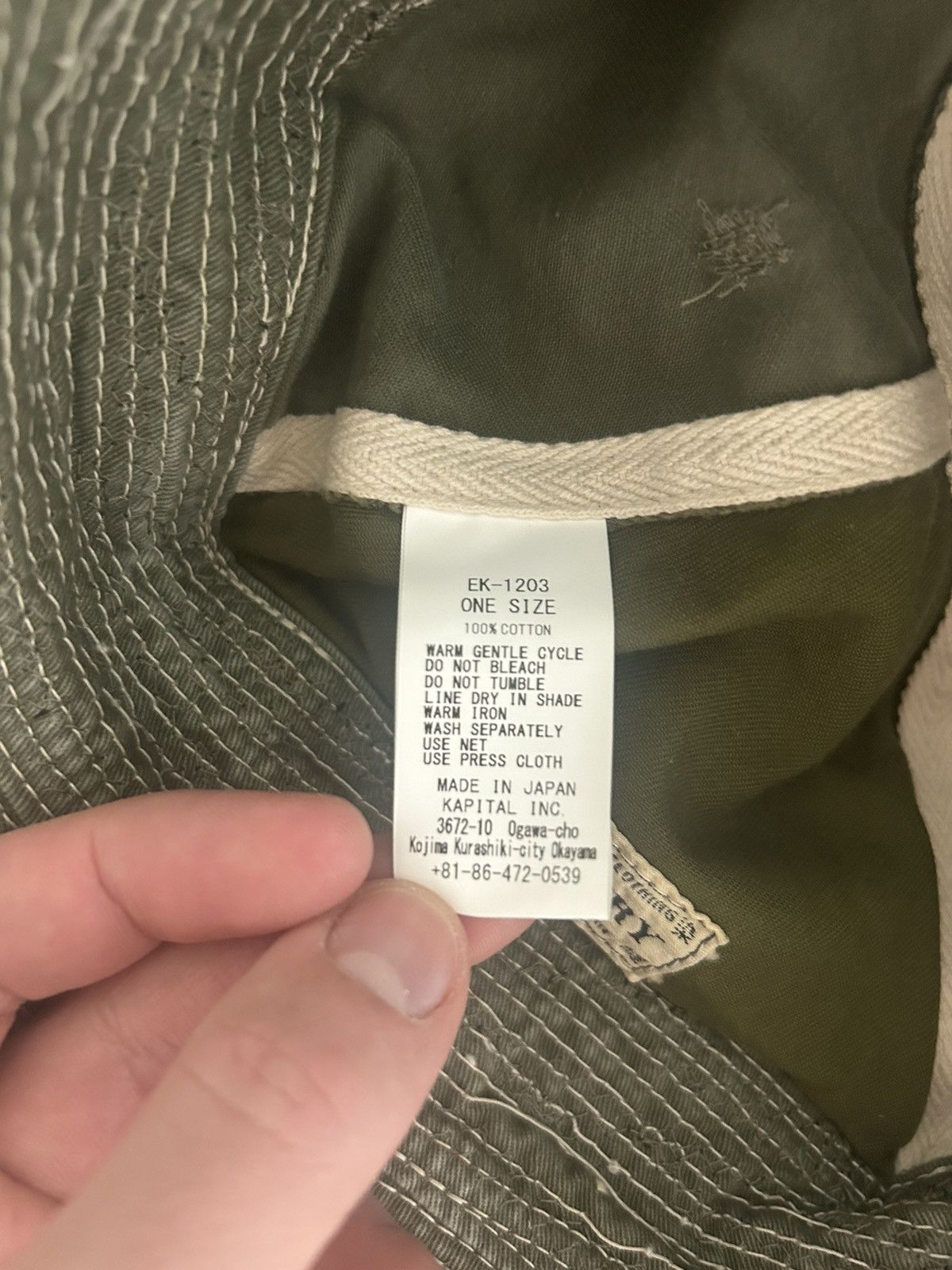 Kapital × Kapital Kountry Kapital bucket hat Size ONE SIZE - 6 Thumbnail