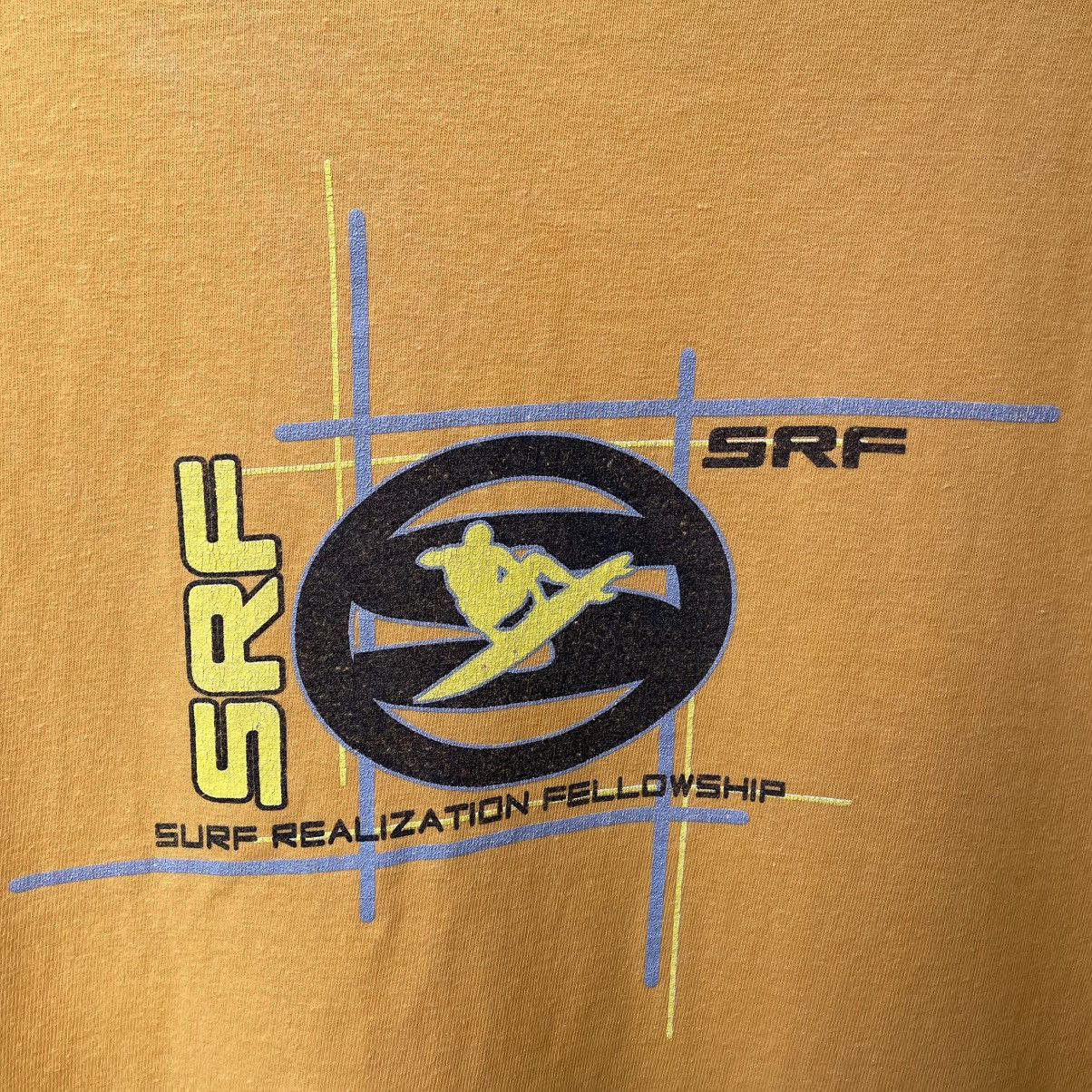 Other 🔥Vintage 90s SRF Surf Realization Fellowship Big Logo Tee Size US M / EU 48-50 / 2 - 3 Thumbnail