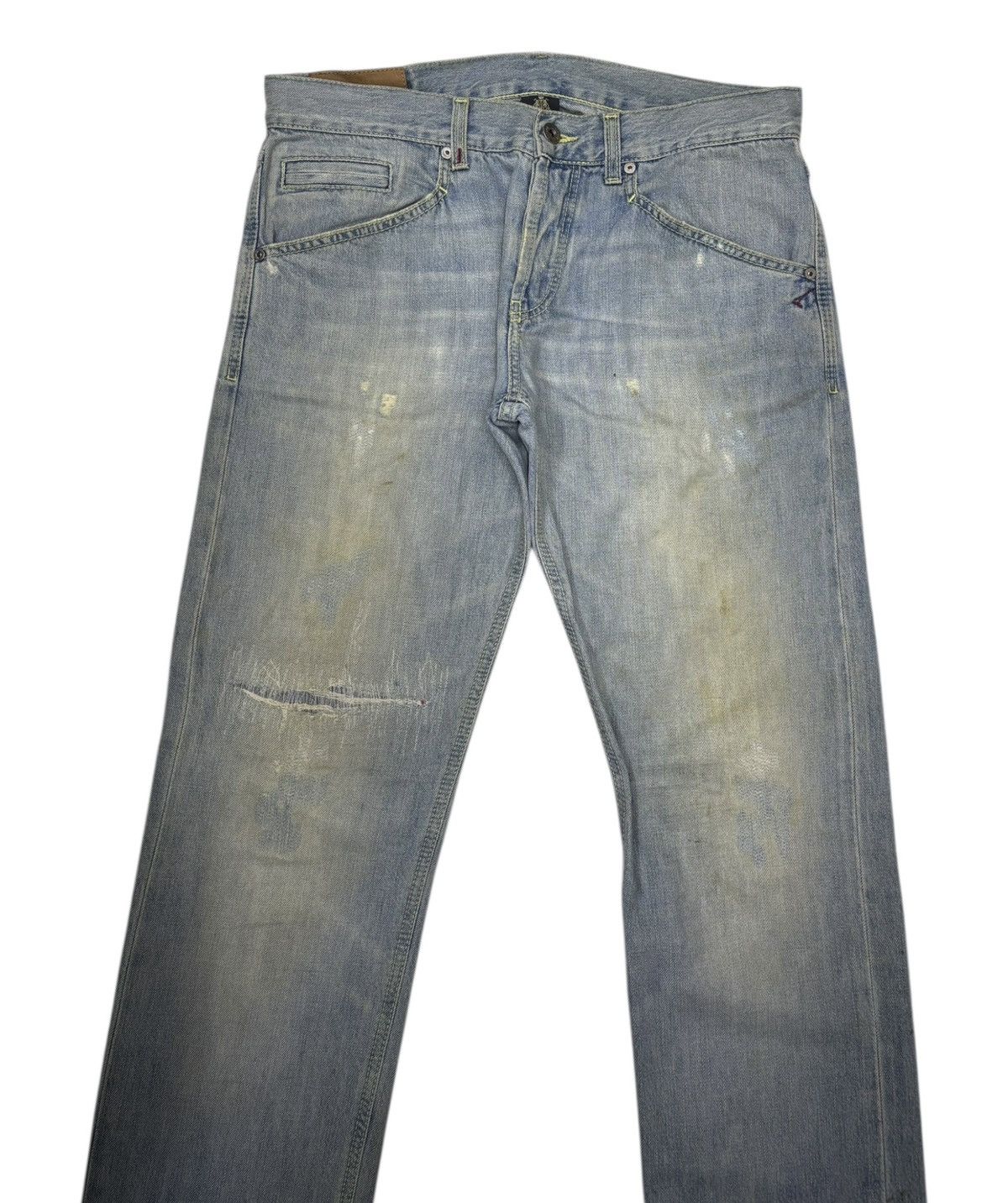Dondup × If Six Was Nine × Japanese Brand Vintage Dondup Made in Italy Selvedge Denim Jeans Size US 34 / EU 50 - 5 Thumbnail