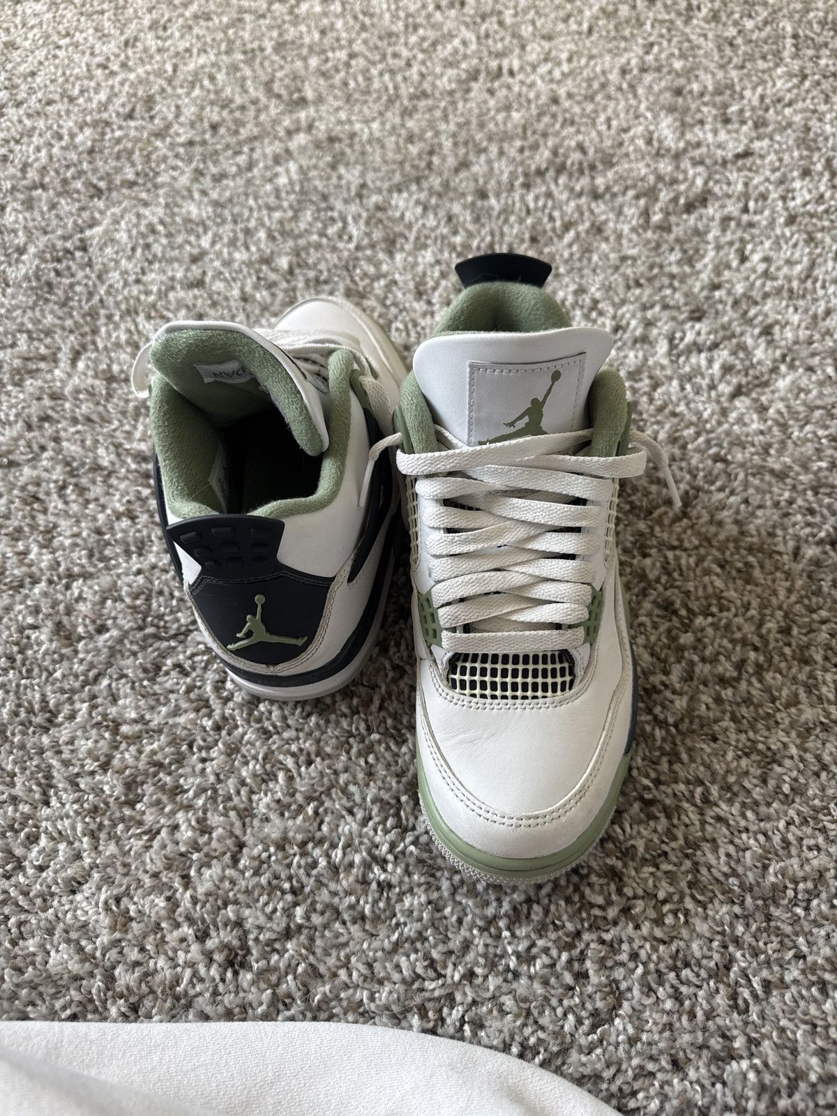 Jordan Brand jordan 4 seafoam green Size US 5.5 / IT 35.5 - 2 Thumbnail