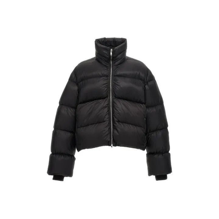 Rick Owens Rick Owens Black Zip-Up Jacket for Men -2507 Size US M / EU 48-50 / 2 - 1 Thumbnail