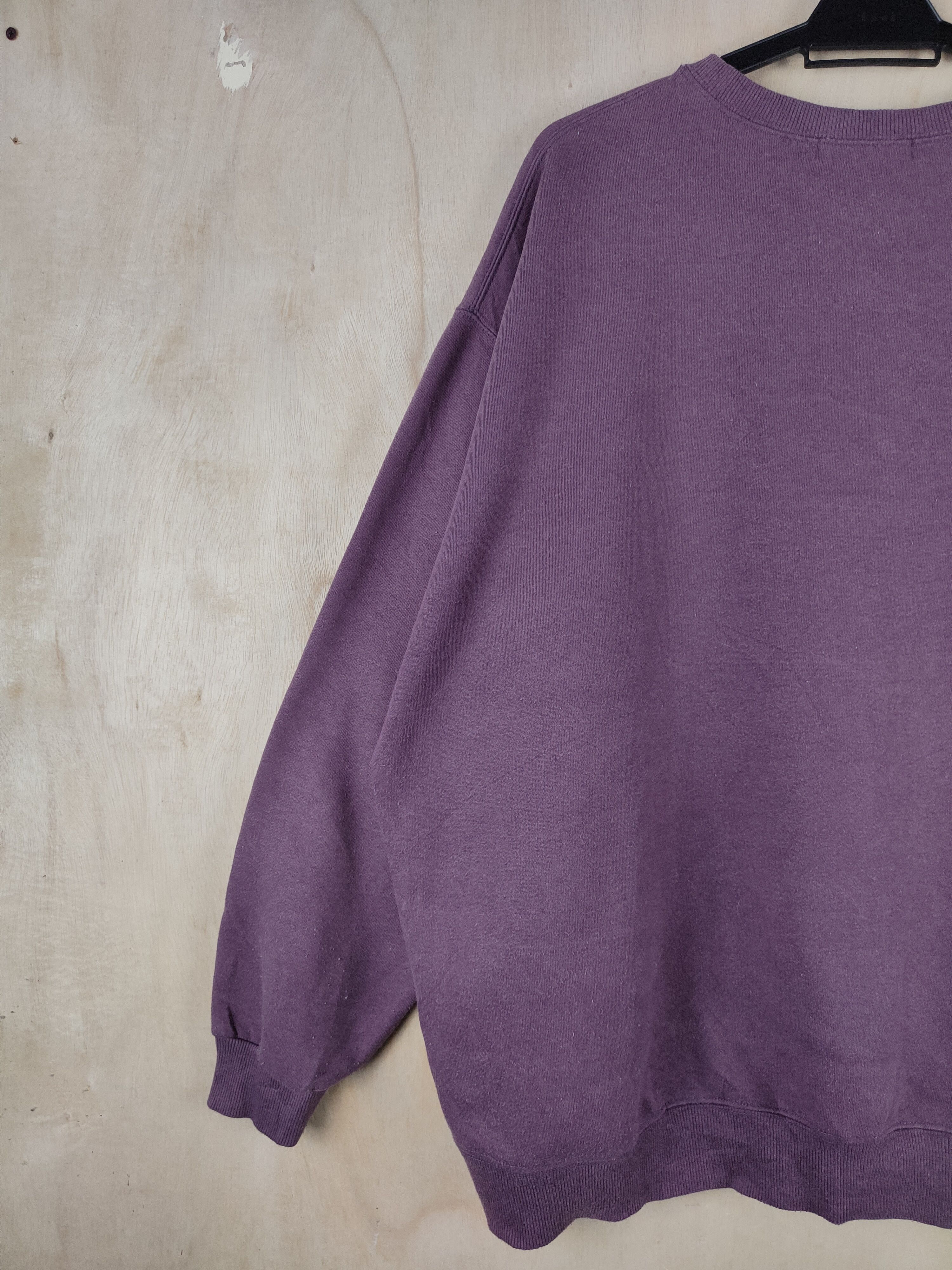 Japanese Brand × Vintage Kutir baby shit Dark Purple baggie Sweatshirts #S2583 Size US M / EU 48-50 / 2 - 10 Thumbnail