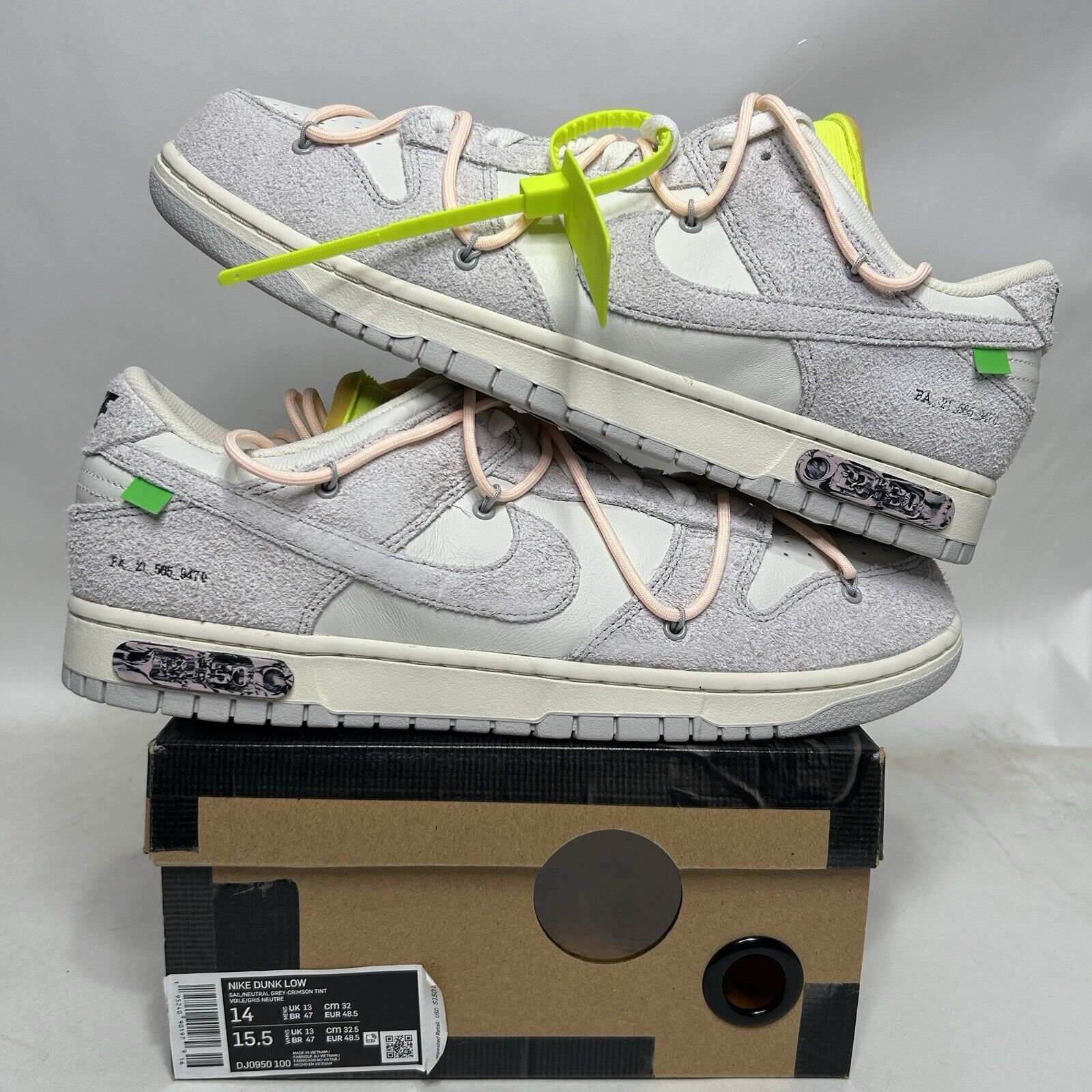 Nike Nike Off-White x Dunk Low “Lot 12 of 50” 2024 Size US 14 / EU 47 - 1 Thumbnail