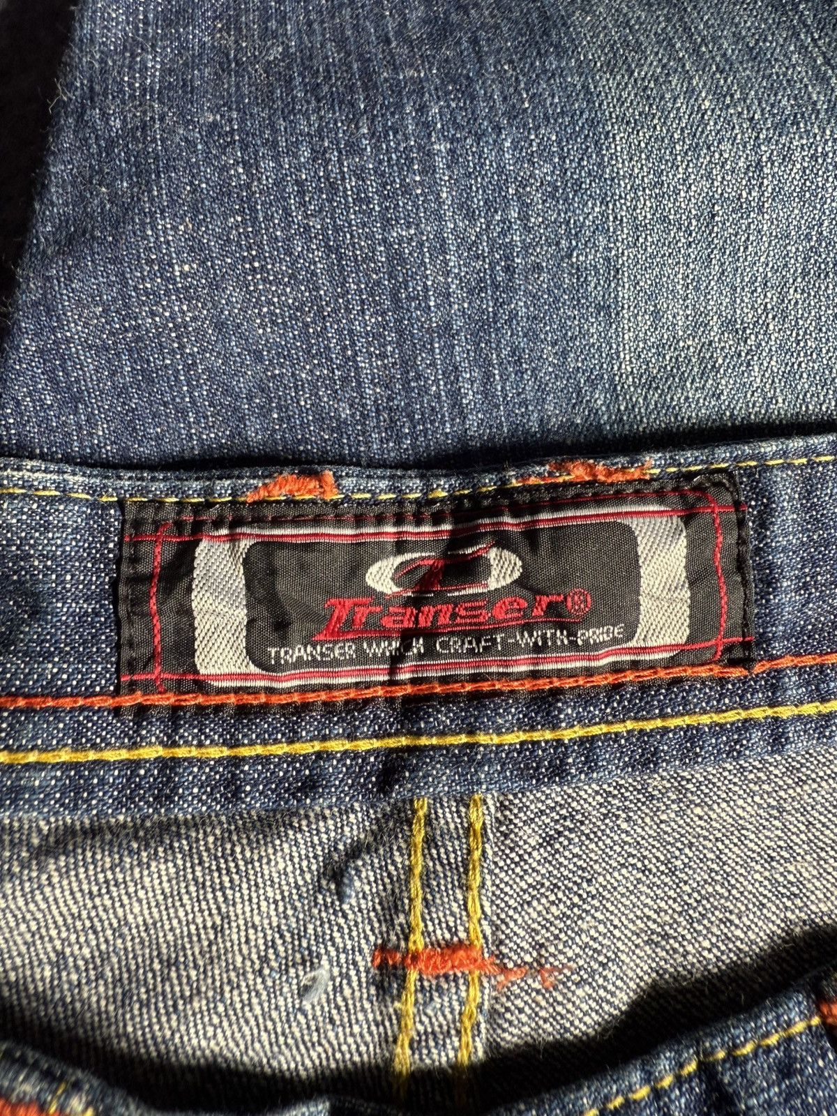 G-Unit × JNCO 2000s Transfer Baggy Patch Work Details Loose Jeans Size US 29 - 20 Thumbnail