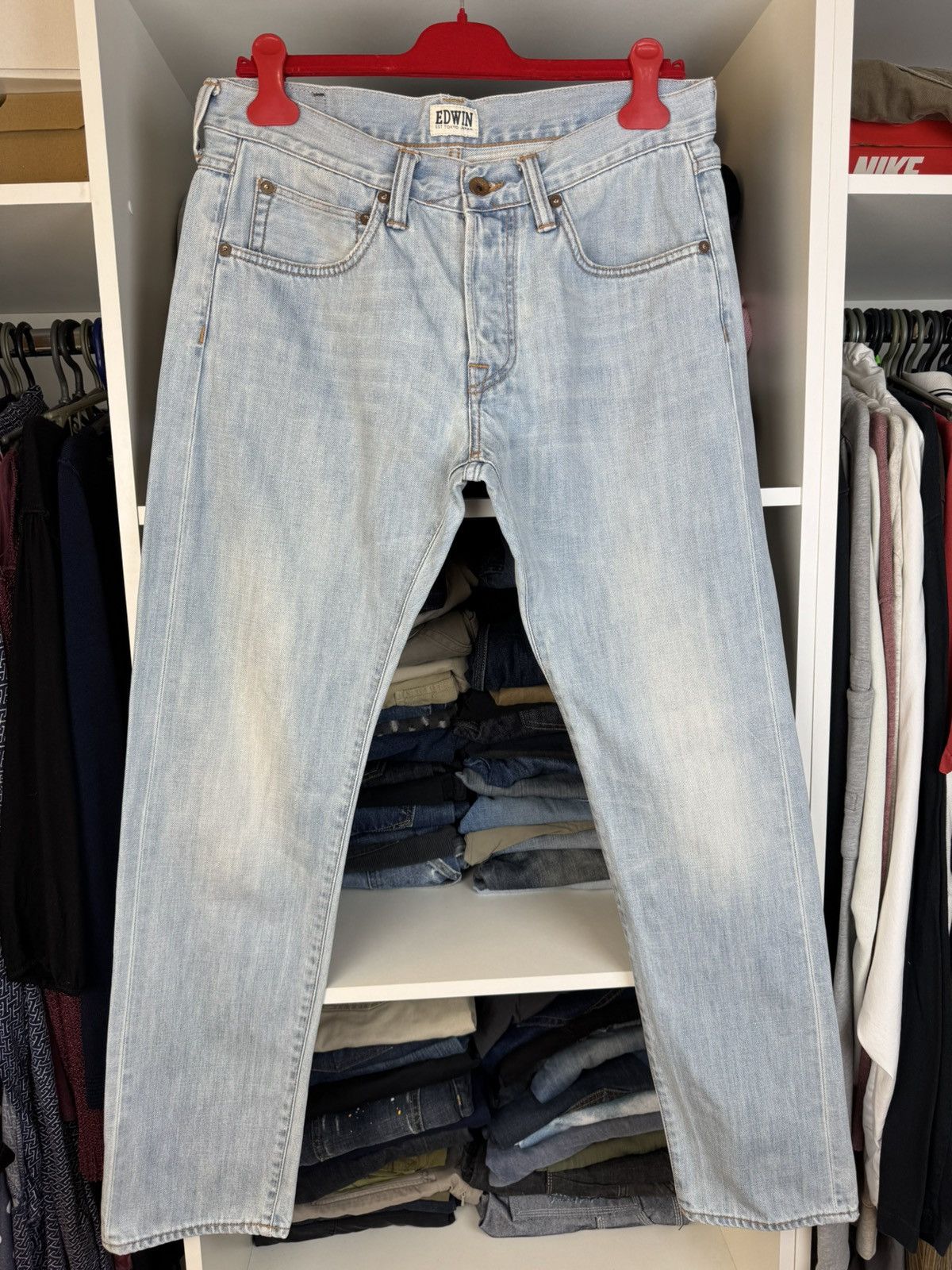 Edwin Edwin ED-55 Relaxed Denim Jeans Size US 33 - 1 Thumbnail