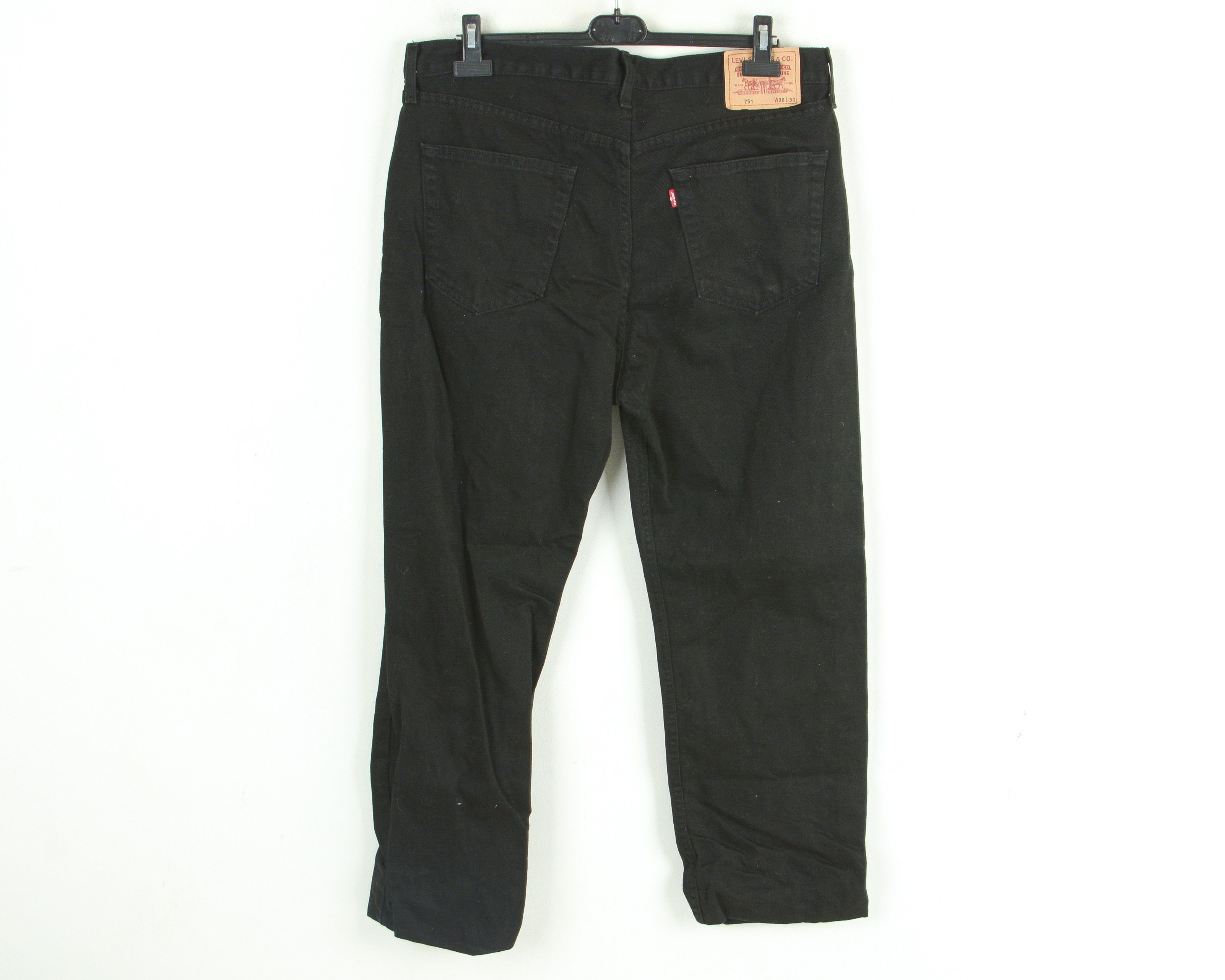 Levi's 751 Mens W38 L30 Regular Straight Jeans Denim Pants Trousers Size US 38 / EU 54 - 8 Thumbnail